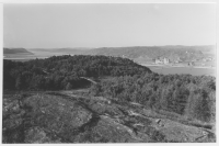 Kungälv, vy mot Göta älv