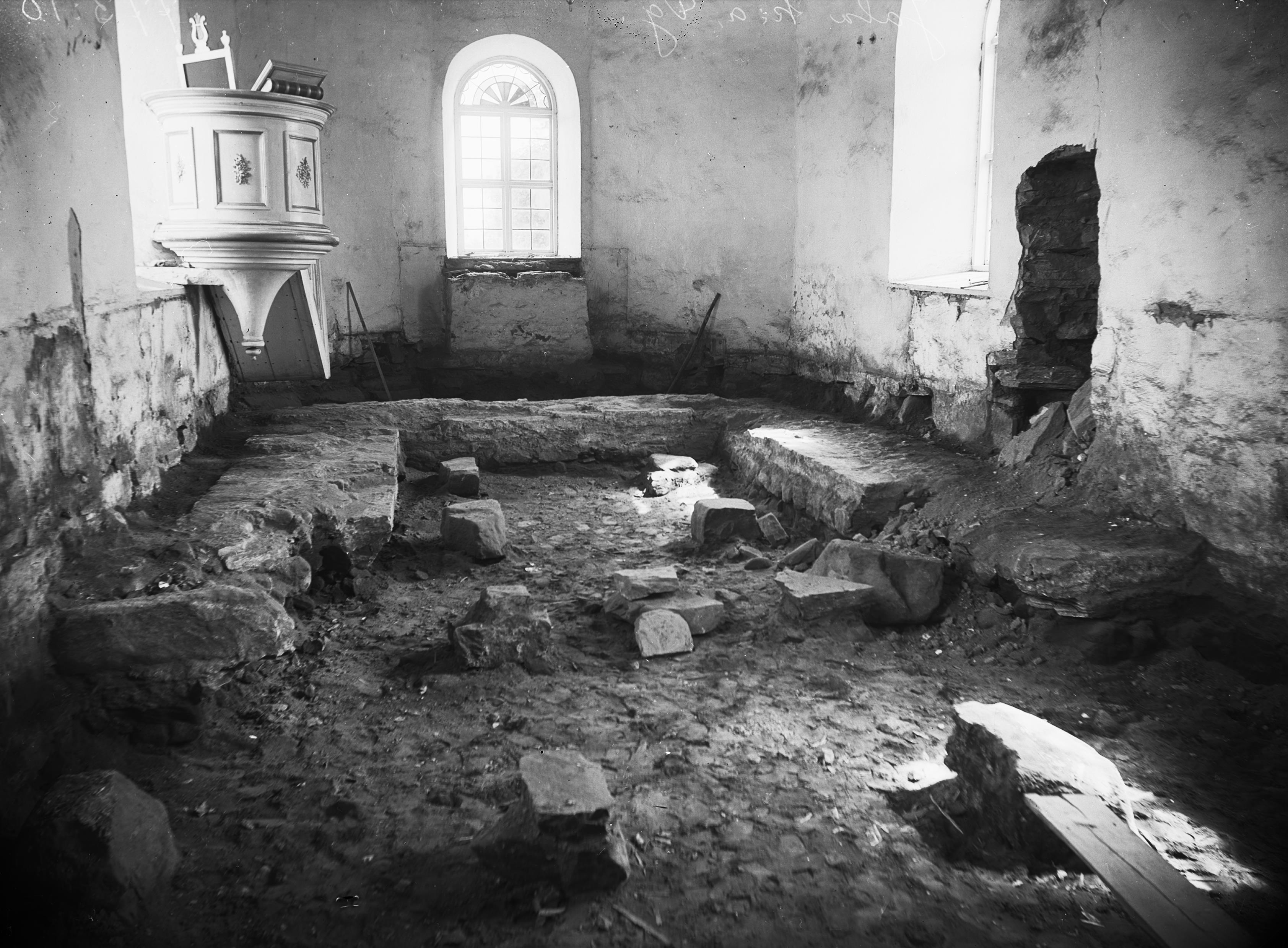 Axel Forssén, Jäla kyrka
