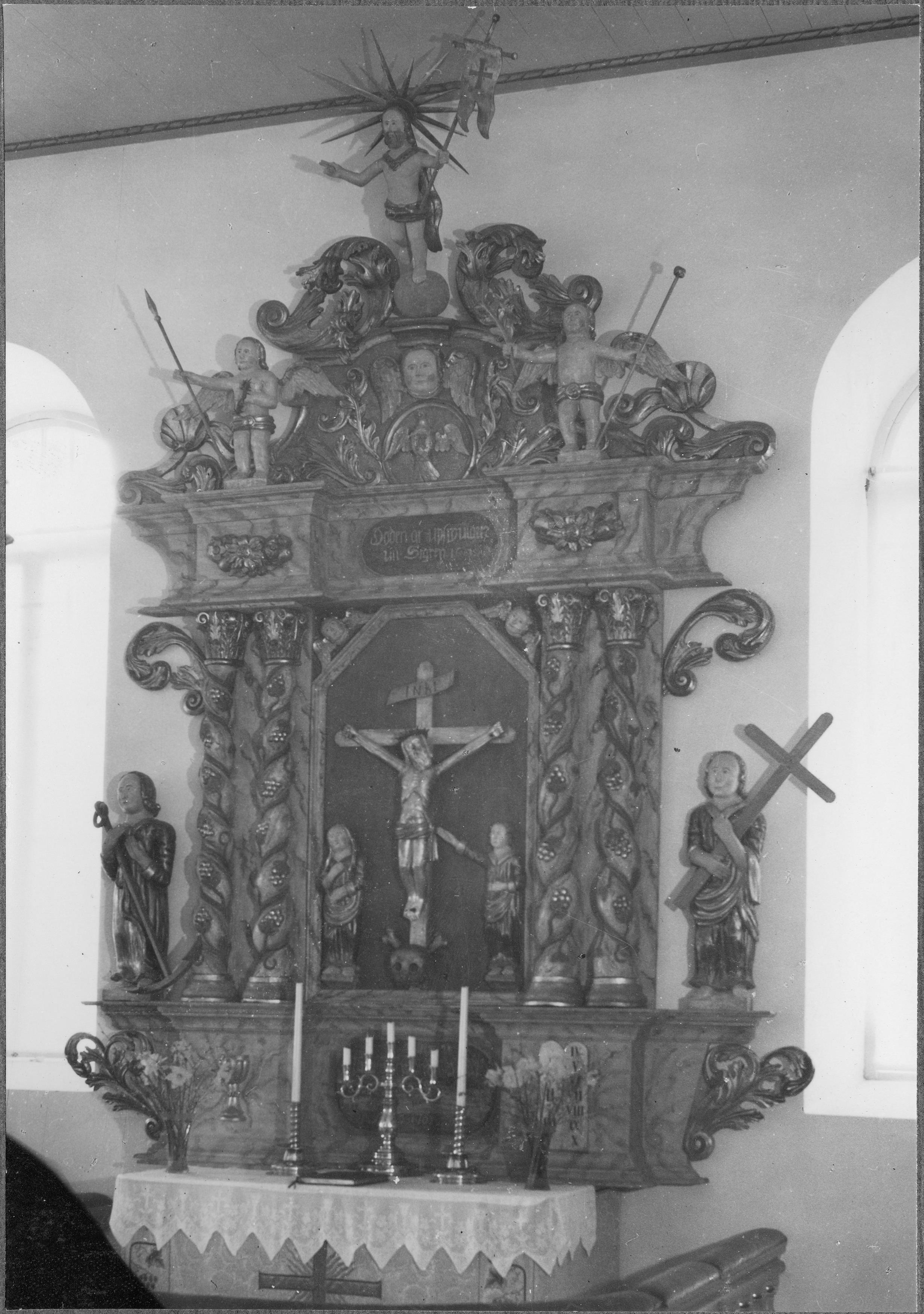Sven Wahlgren, Nävelsjö kyrka