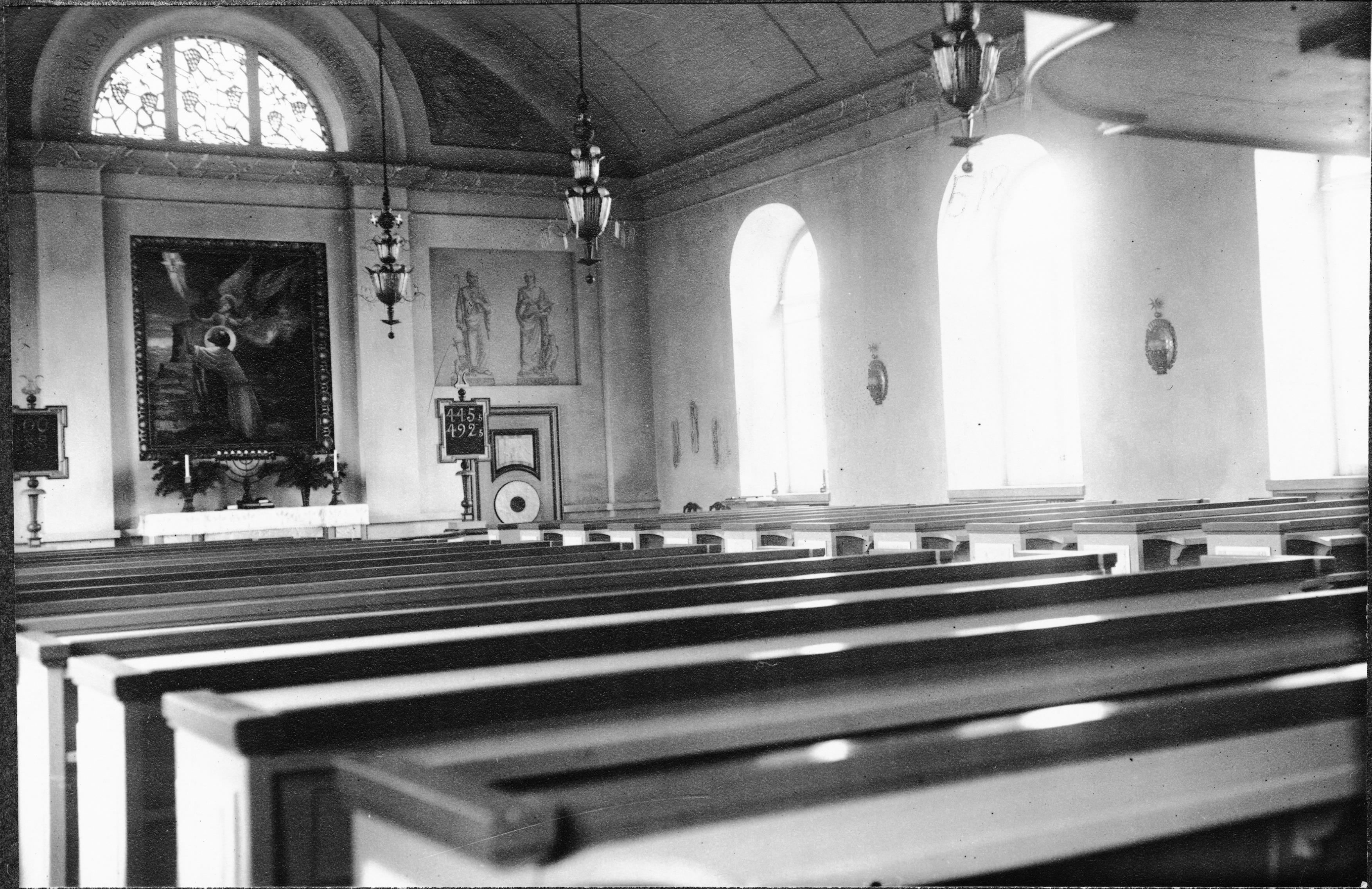 Olle Hellström, Hudene kyrka