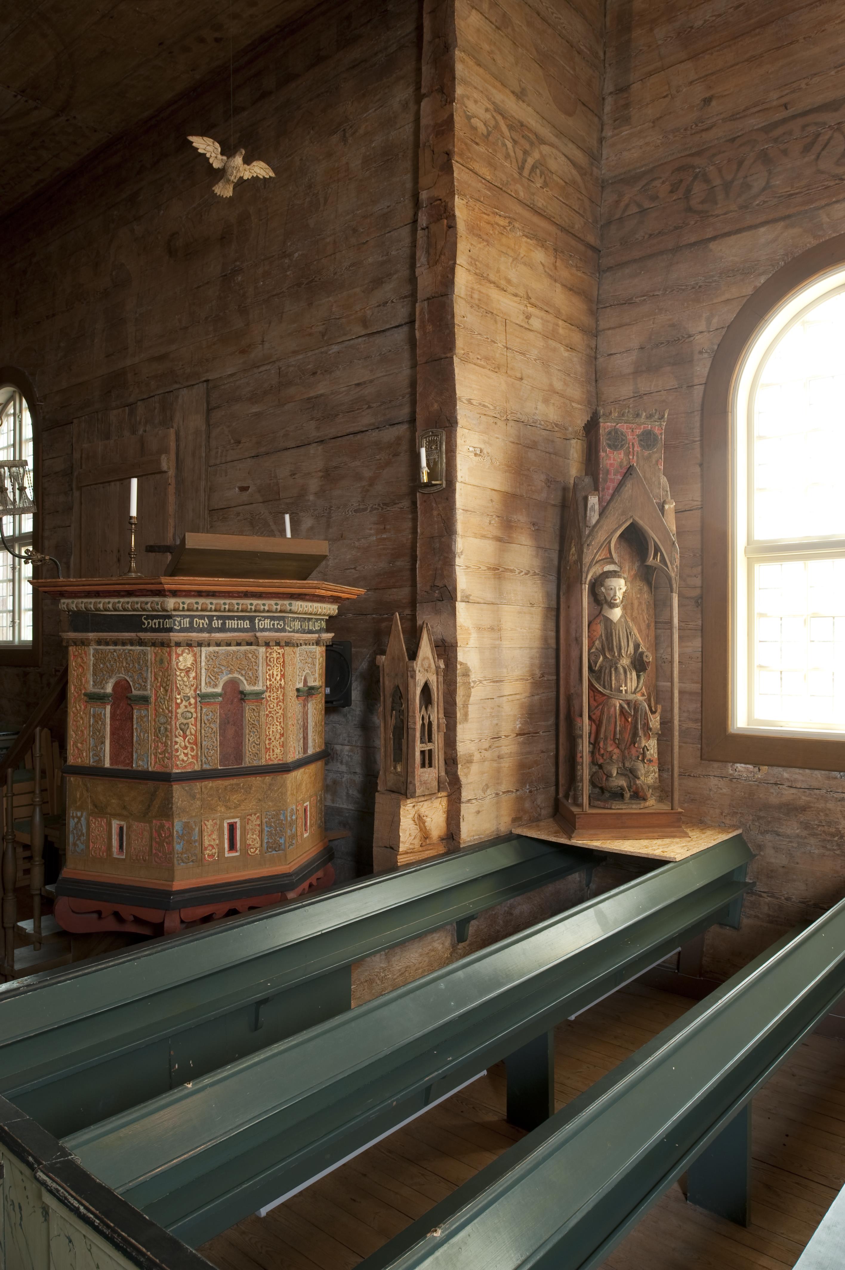 Bengt A Lundberg, Tidersrums kyrka