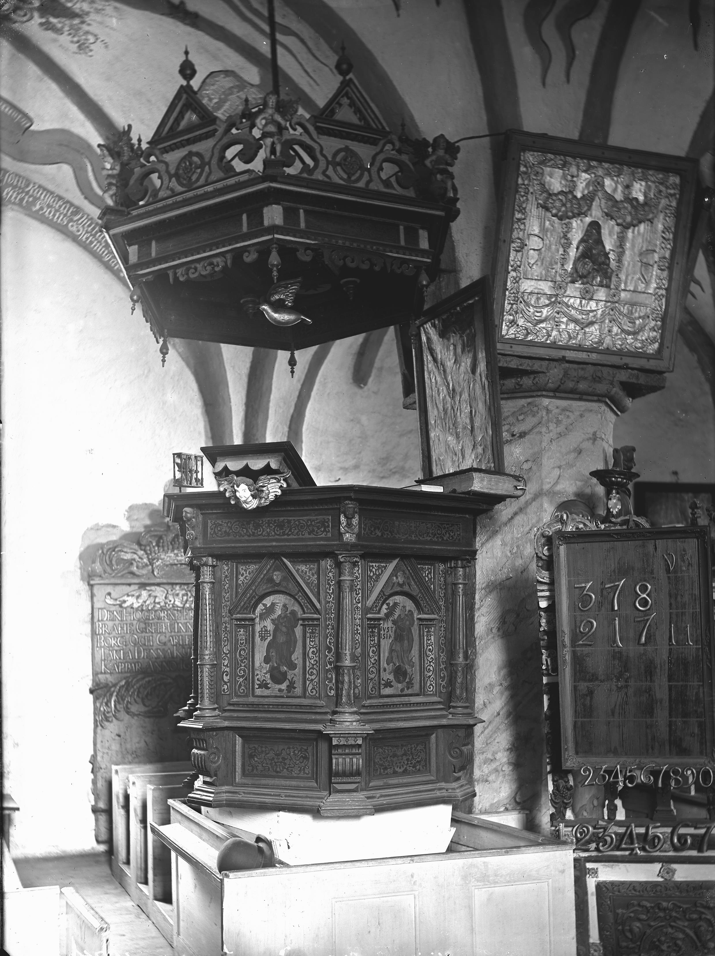 Carl Curman, Brahekyrkan