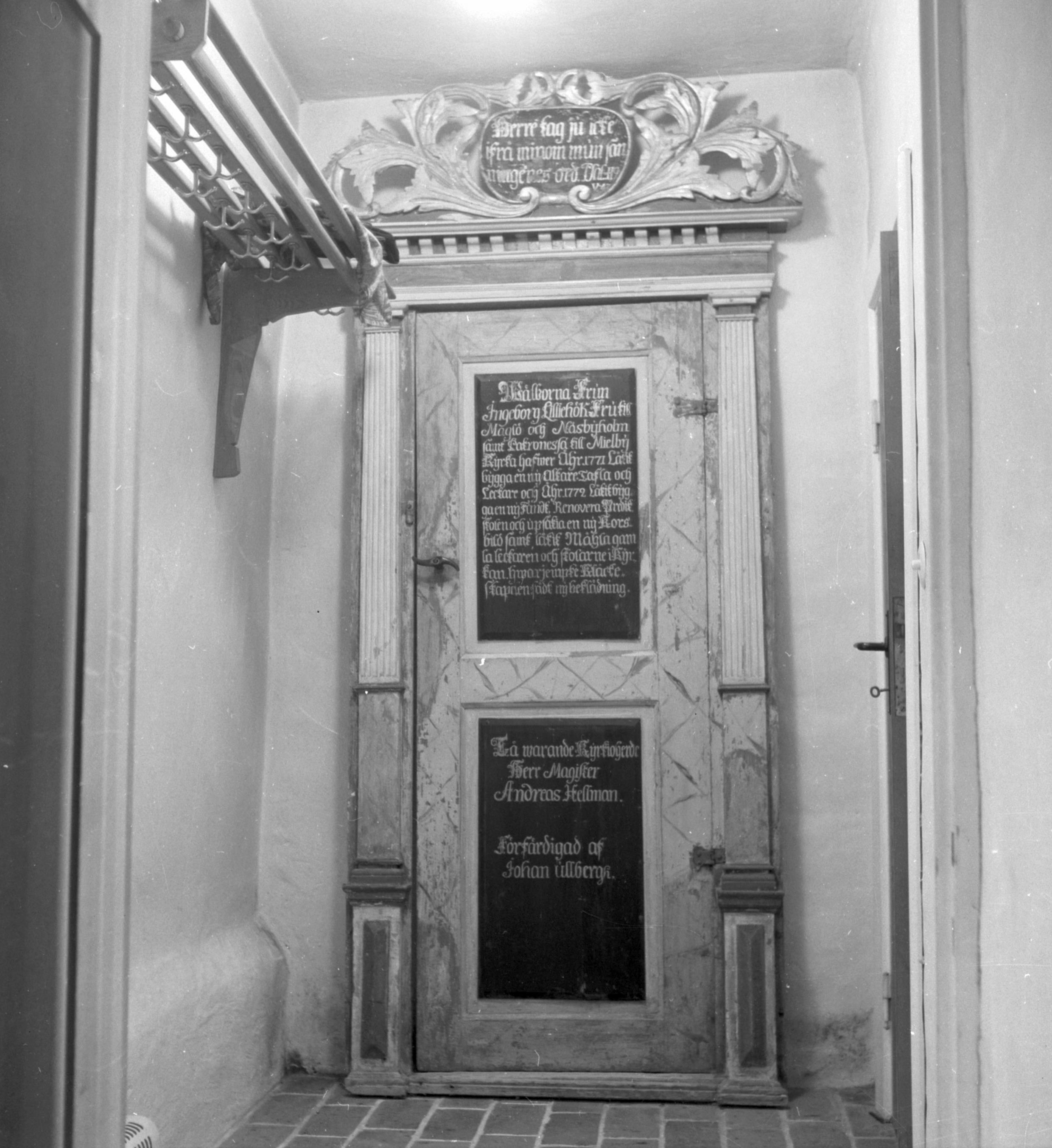 Reine Axel Unnerbäck, Norra Mellby kyrka