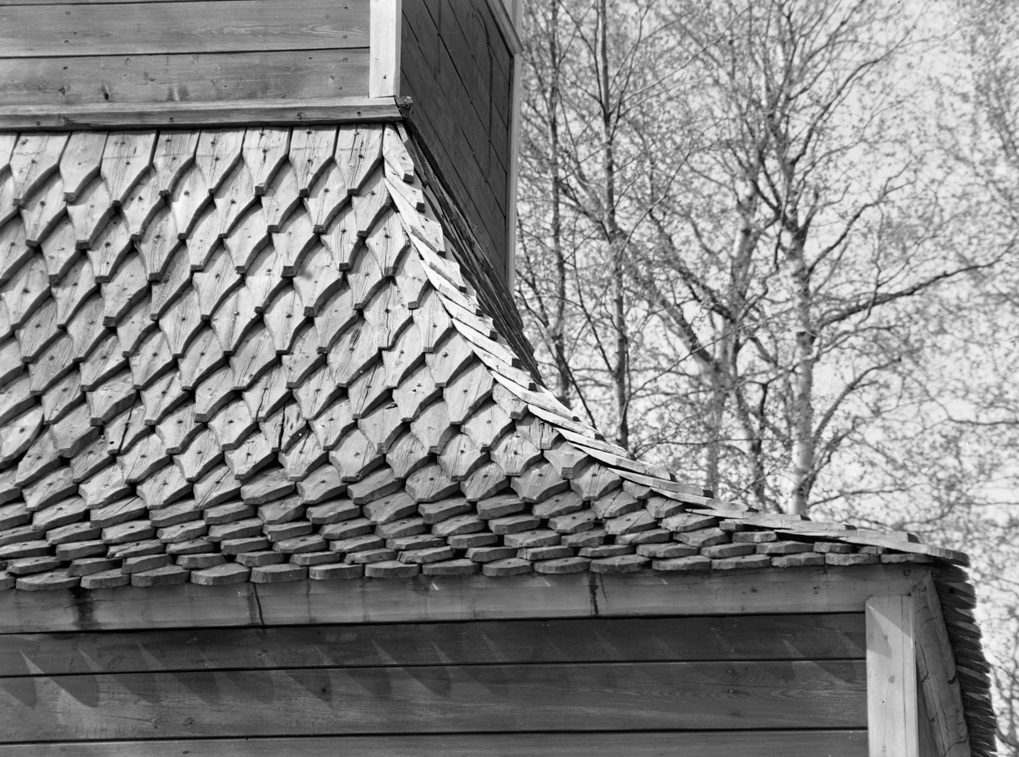Iwar Anderson, Gällivare, gamla kyrkan