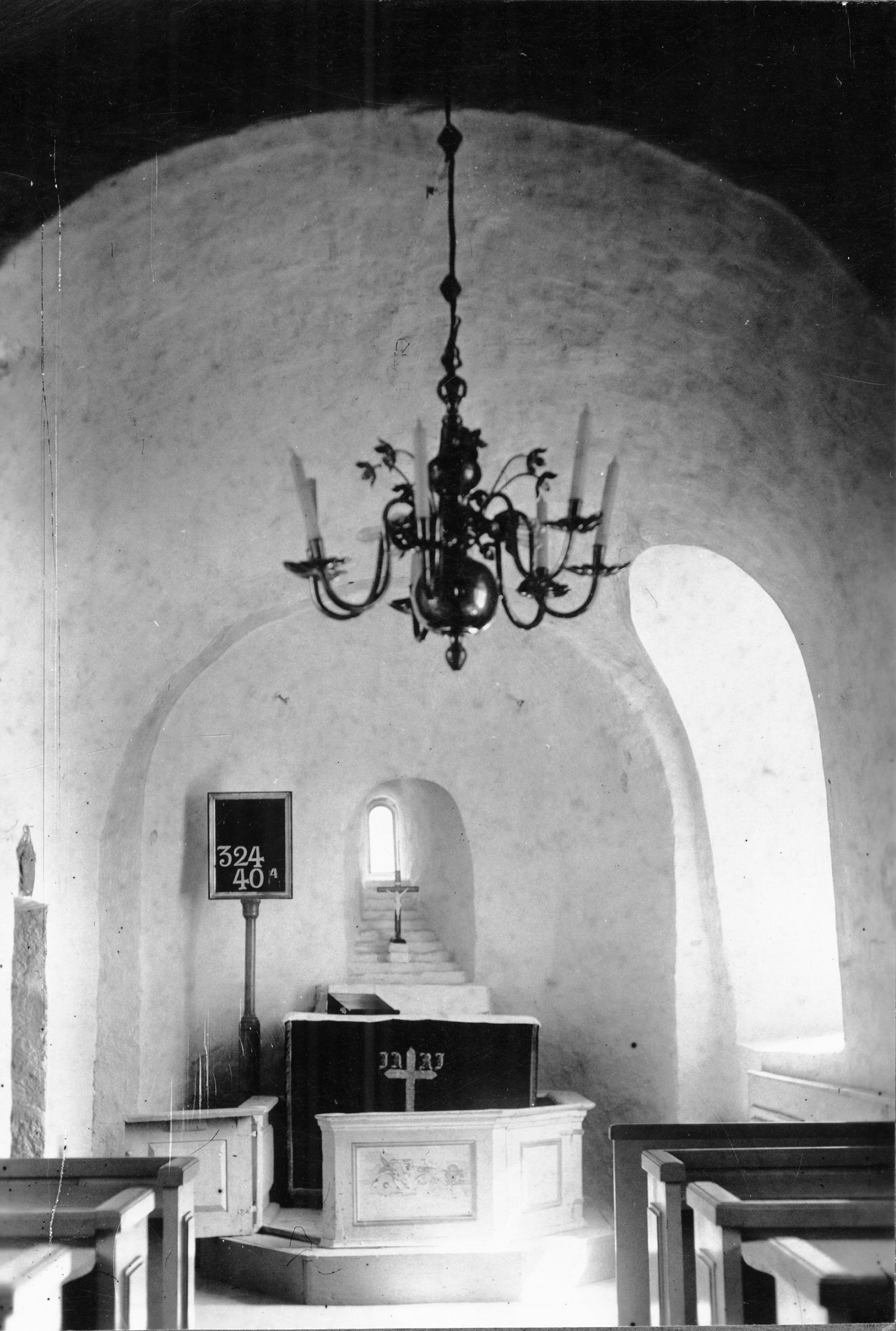 Olle Hellström, Eriksbergs gamla kyrka