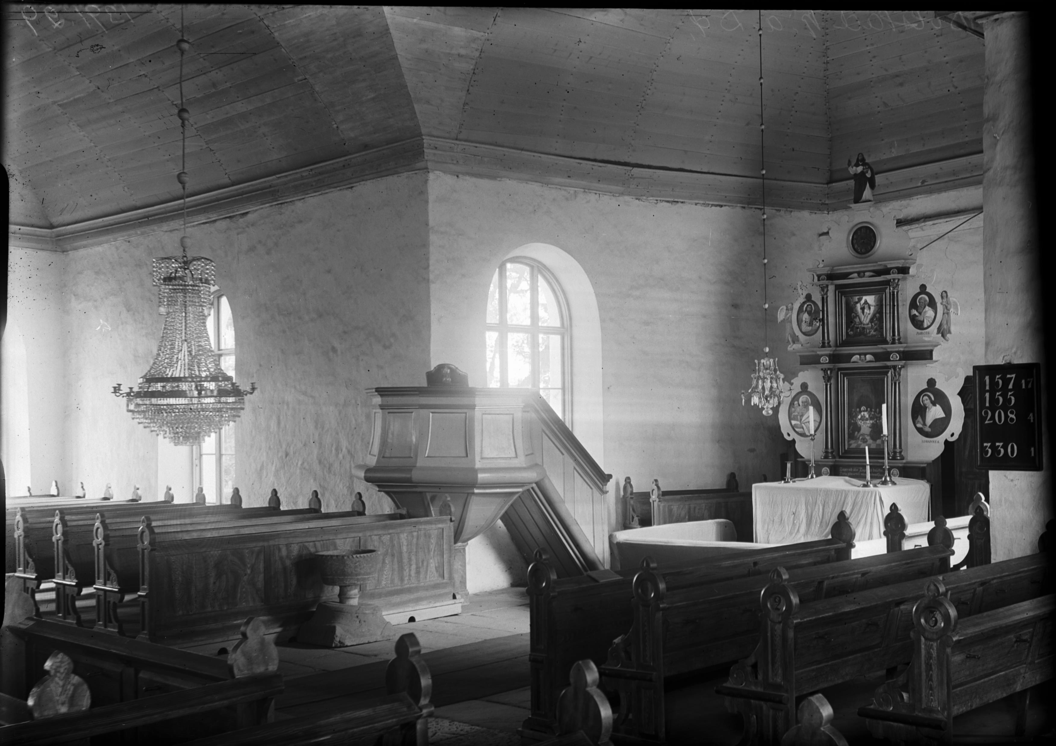 Bertil Waldén, Bolstads kyrka