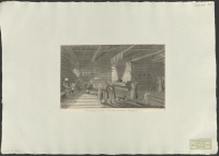 Finskt Boningshus eller Pörte i Torneå Socken och Westerbottens Höfdingedömme.[Bild]