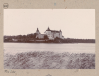 Foto av Läckö slott 1909 av Ragnar Östberg