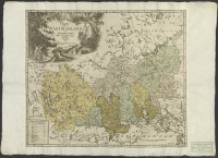 Charta öfwer Wästmanland och ierdhundra, med kong. Majts Nådigste Privilegio, utgifwen af Kongl. Landmäteri contoiret..[Kartografiskt material]