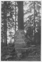 Vägen Sandsjö-Almesåkra, minnesmärke