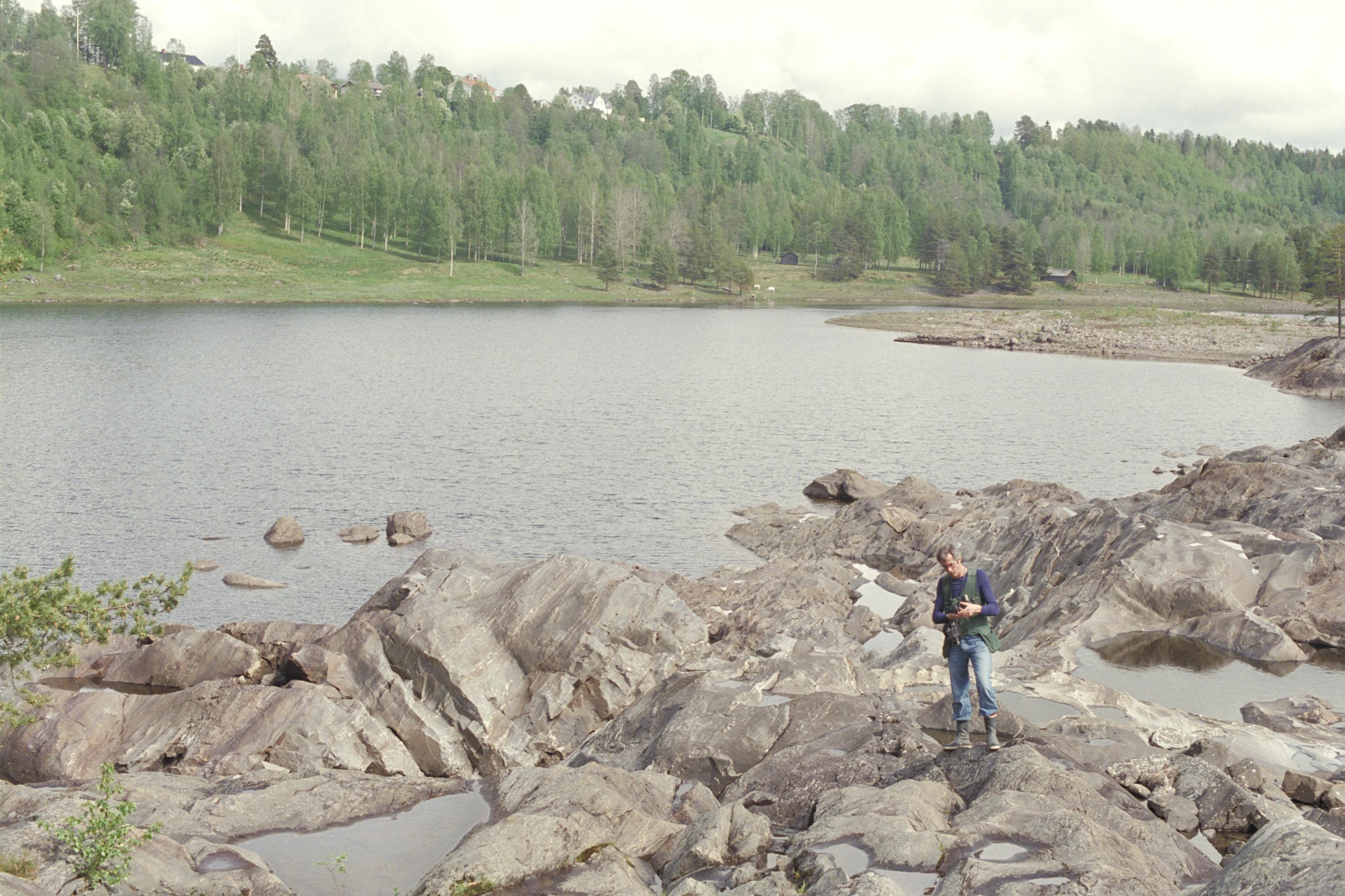 Bengt A Lundberg, Nämforsen, hällristningsområde