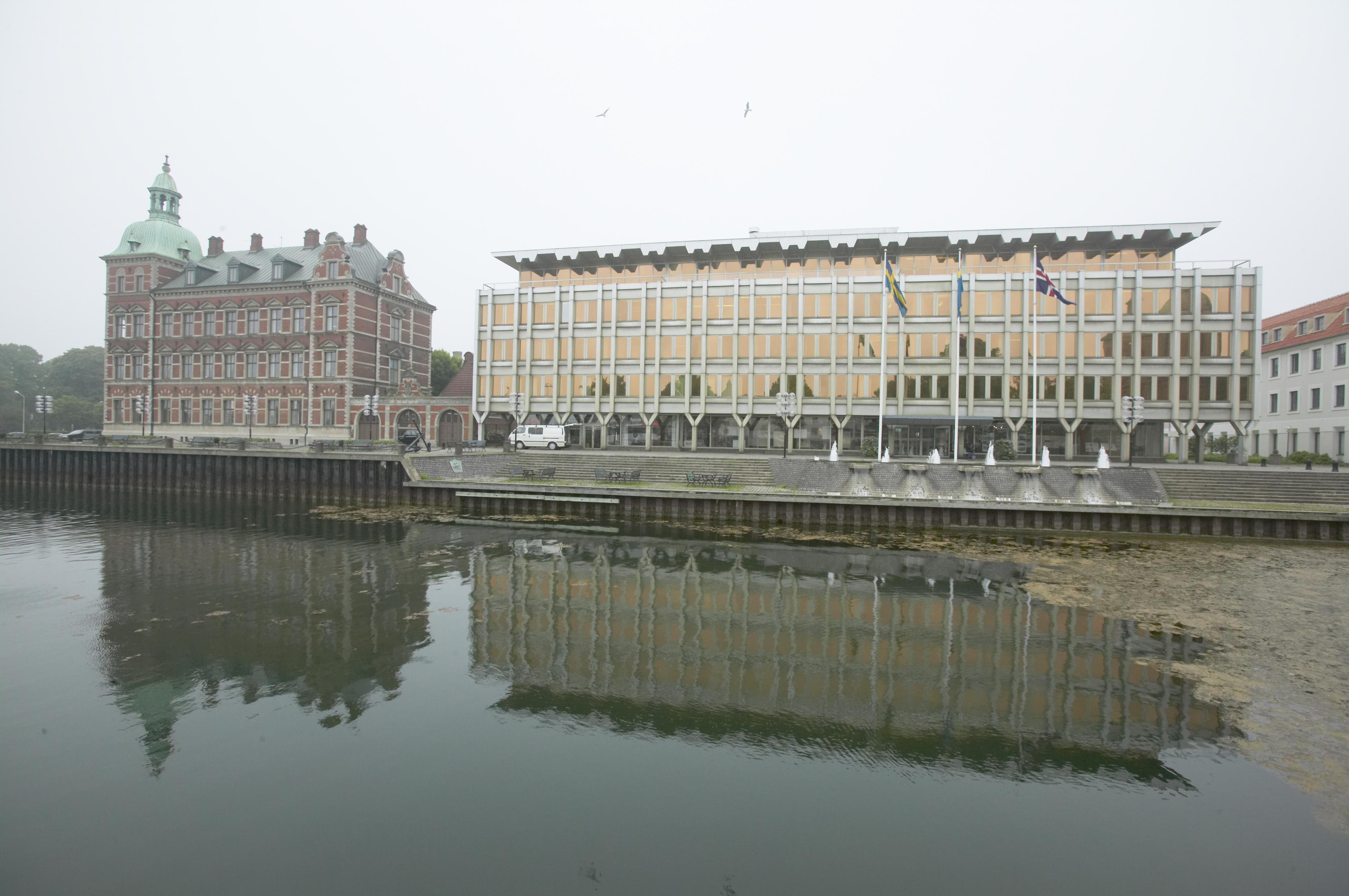 Bengt A Lundberg, Landskrona stadshus