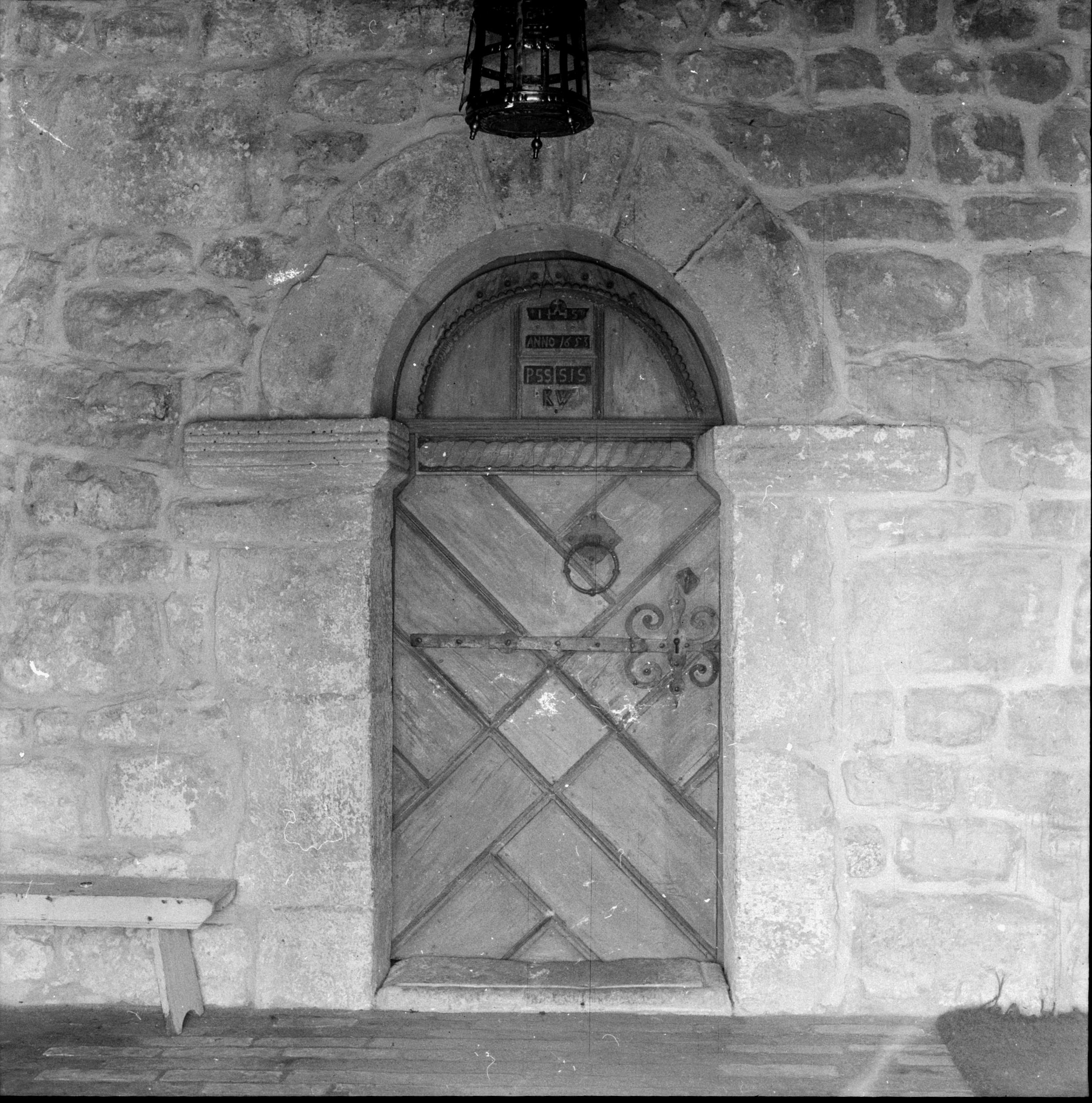 Iwar Anderson, Hossmo kyrka