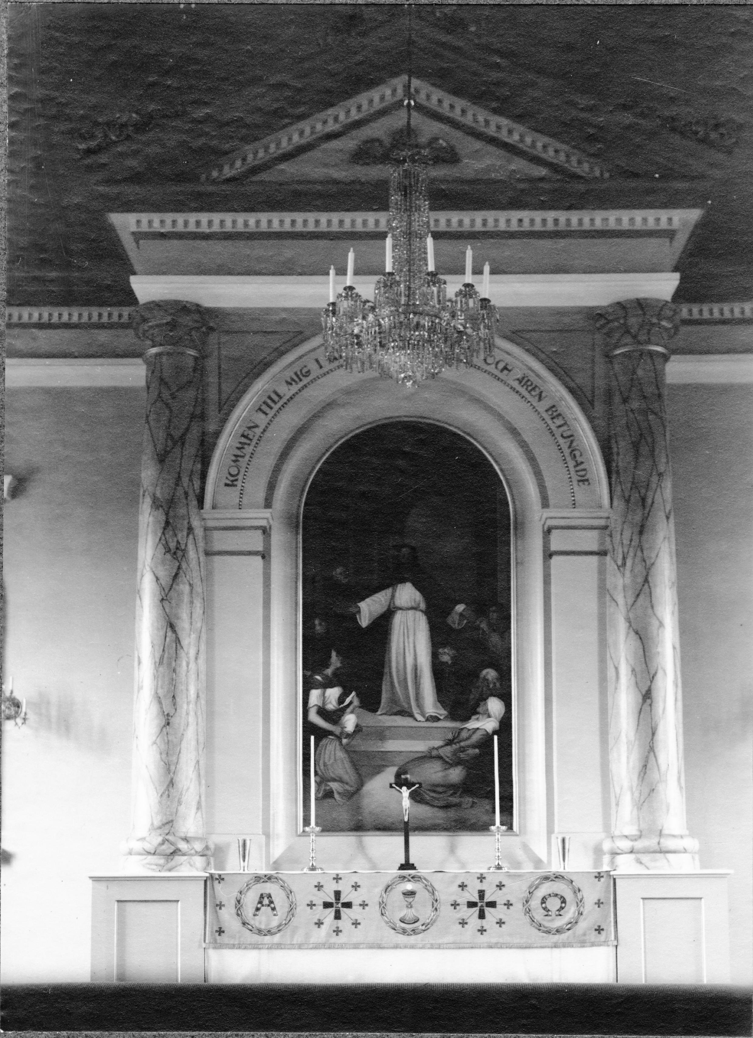 Adolf Niklasson, Hangelösa kyrka
