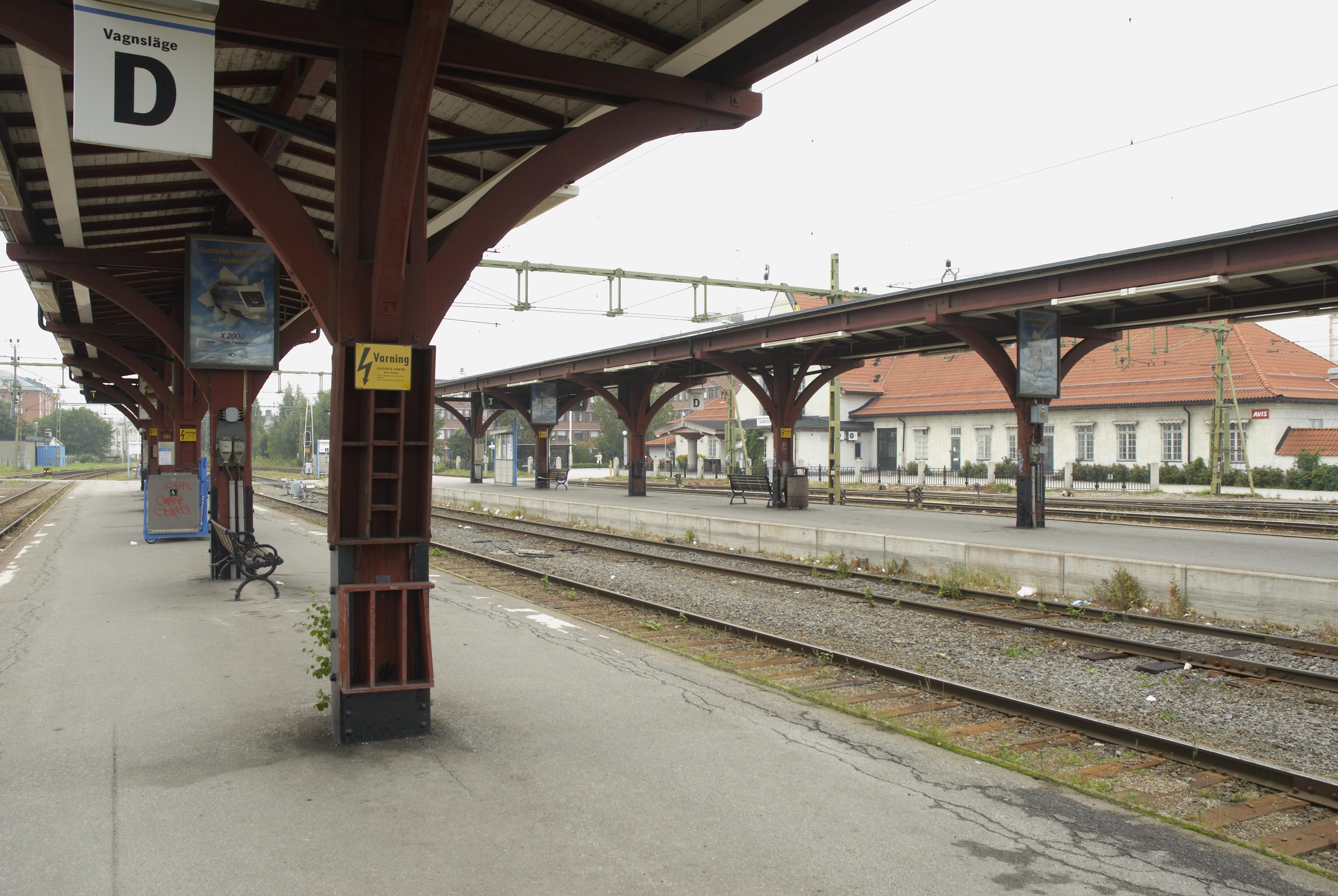 Bengt A Lundberg, Sundsvalls centralstation