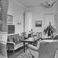 Silvåkra prästgård, salong