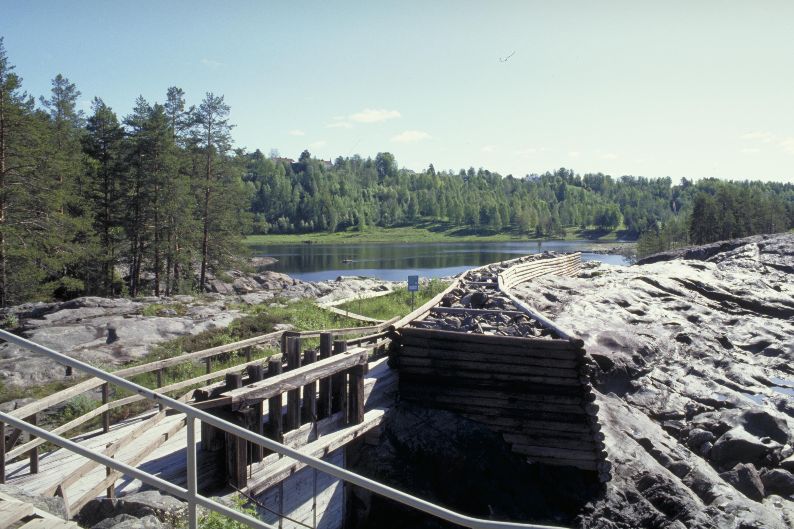 Gabriel Hildebrand, Nämforsen, hällristningsområde