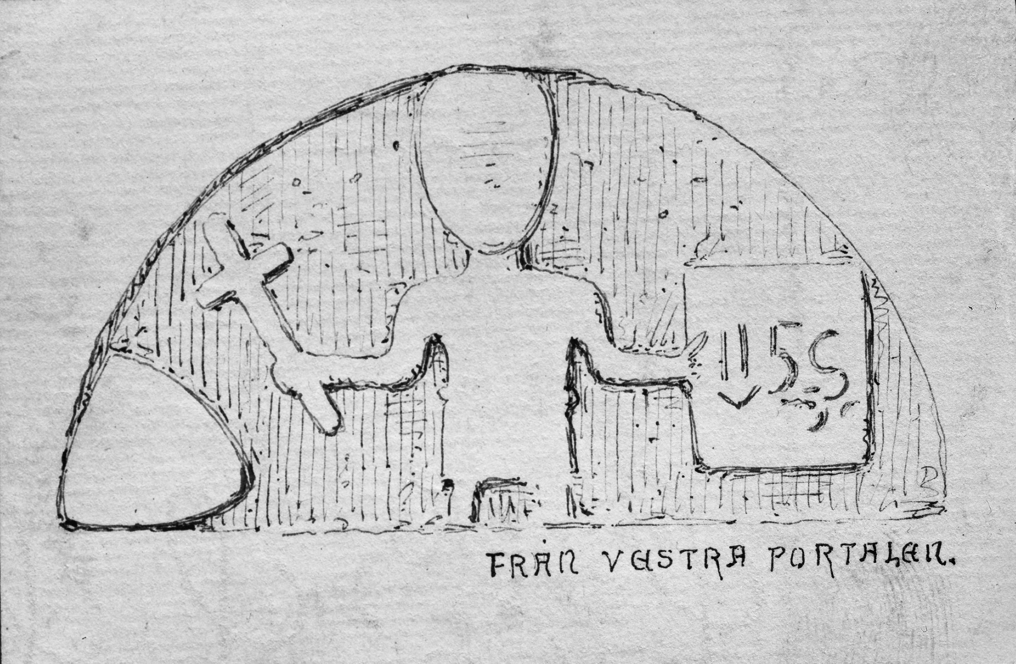 Nils Lagergren, Valstads kyrka