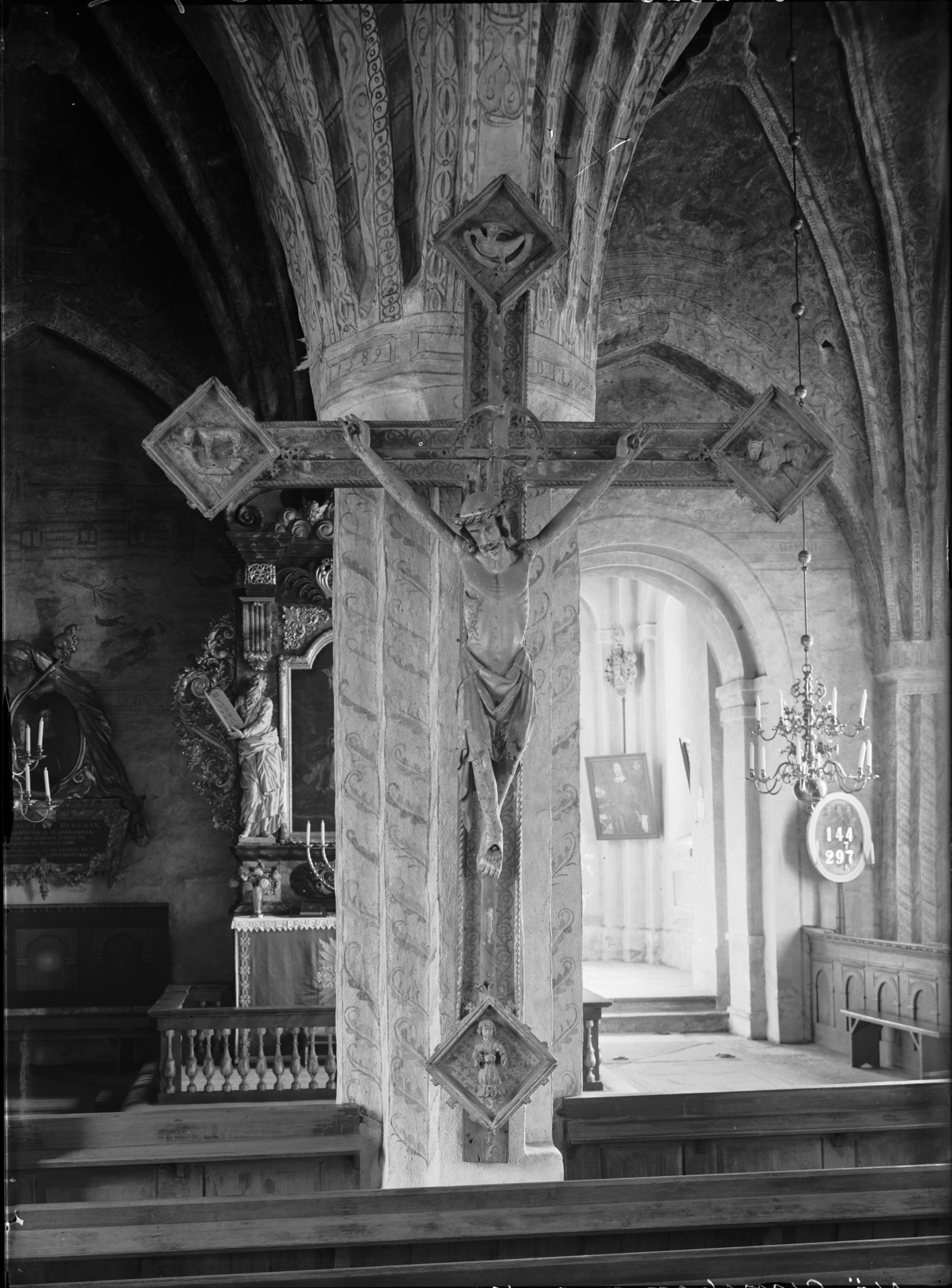Nils Åzelius, Glanshammars kyrka