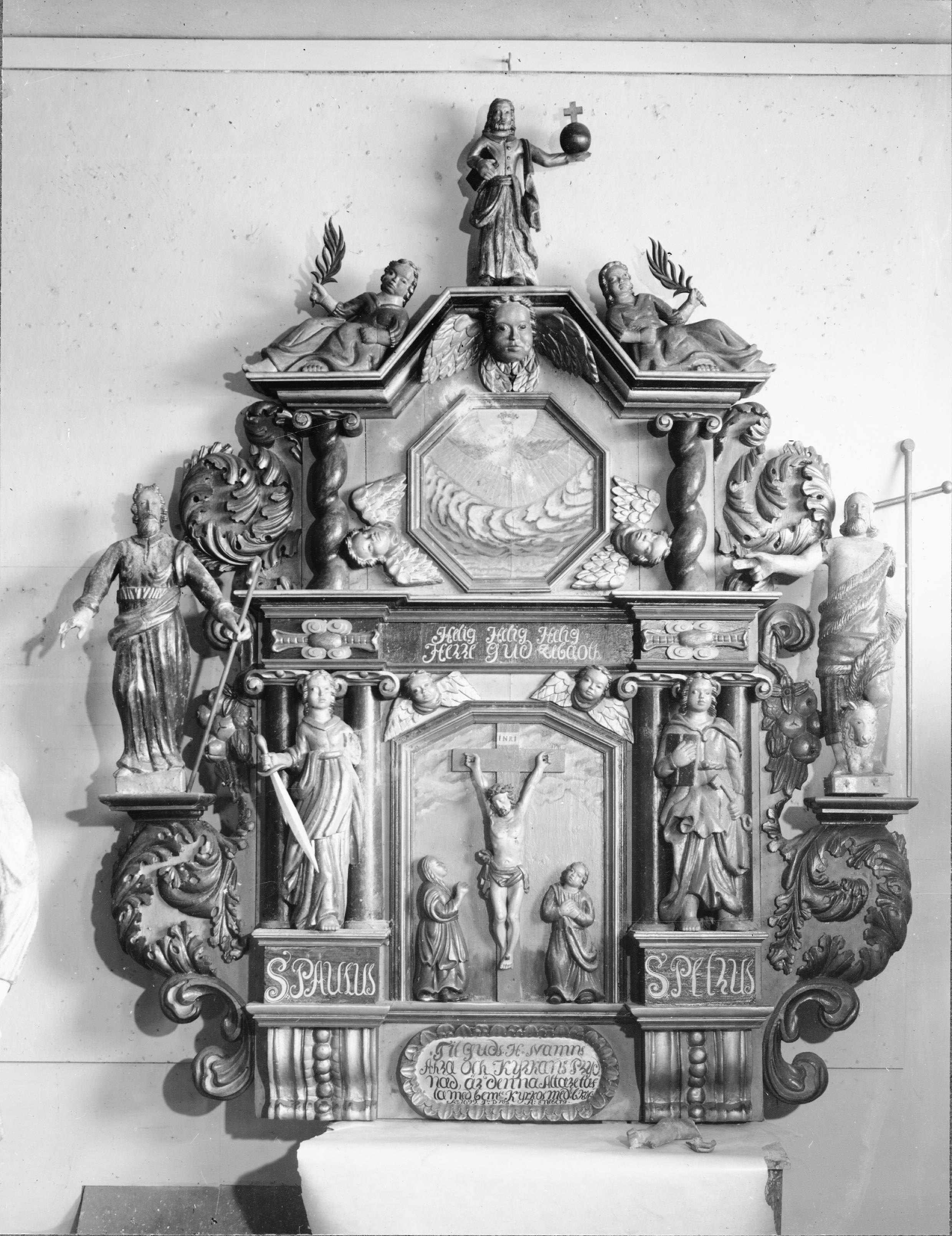 Olle Hellström, Ekby kyrka