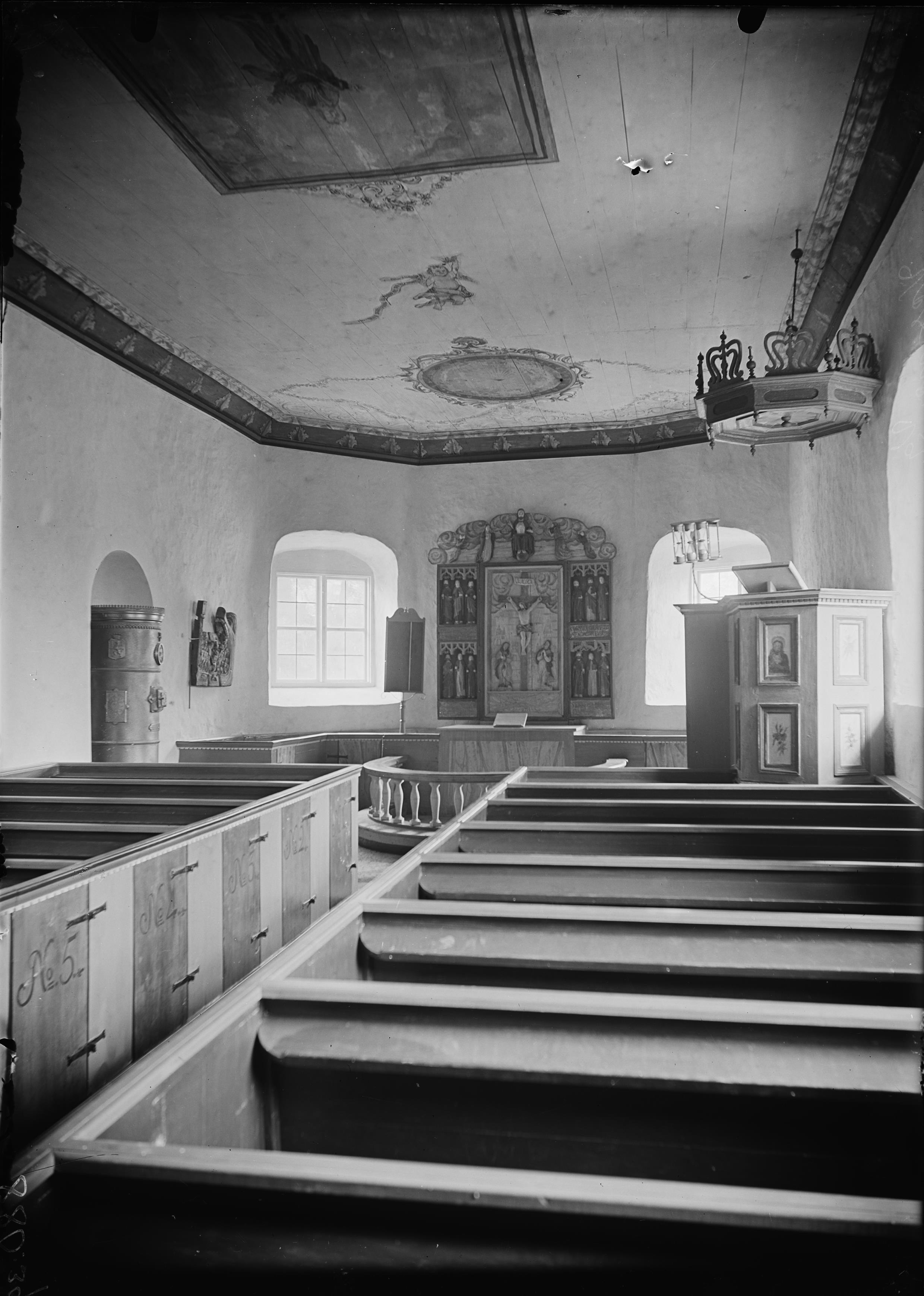 Axel Forssén, Vesene kyrka