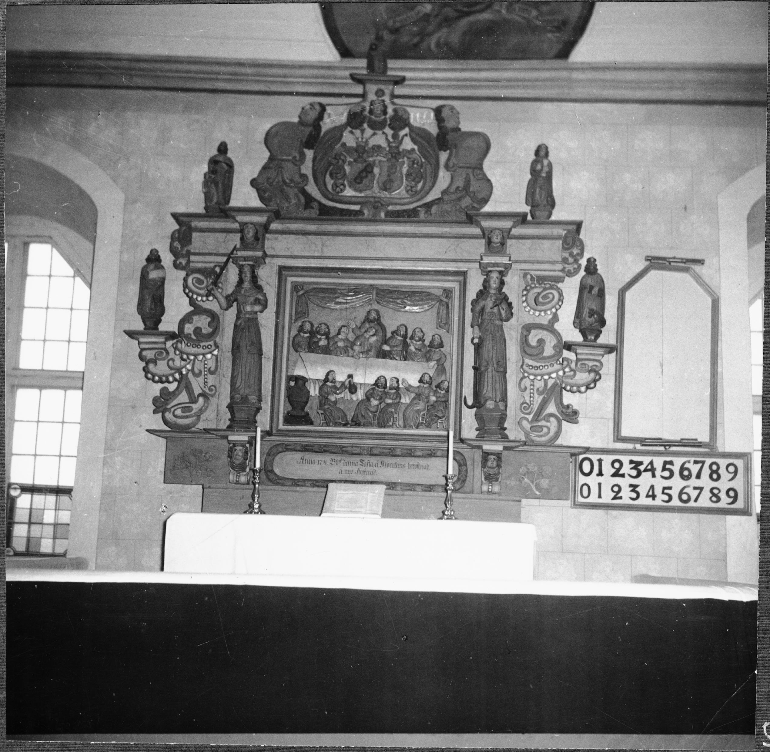 Olle Hellström, Laske-Vedums kyrka