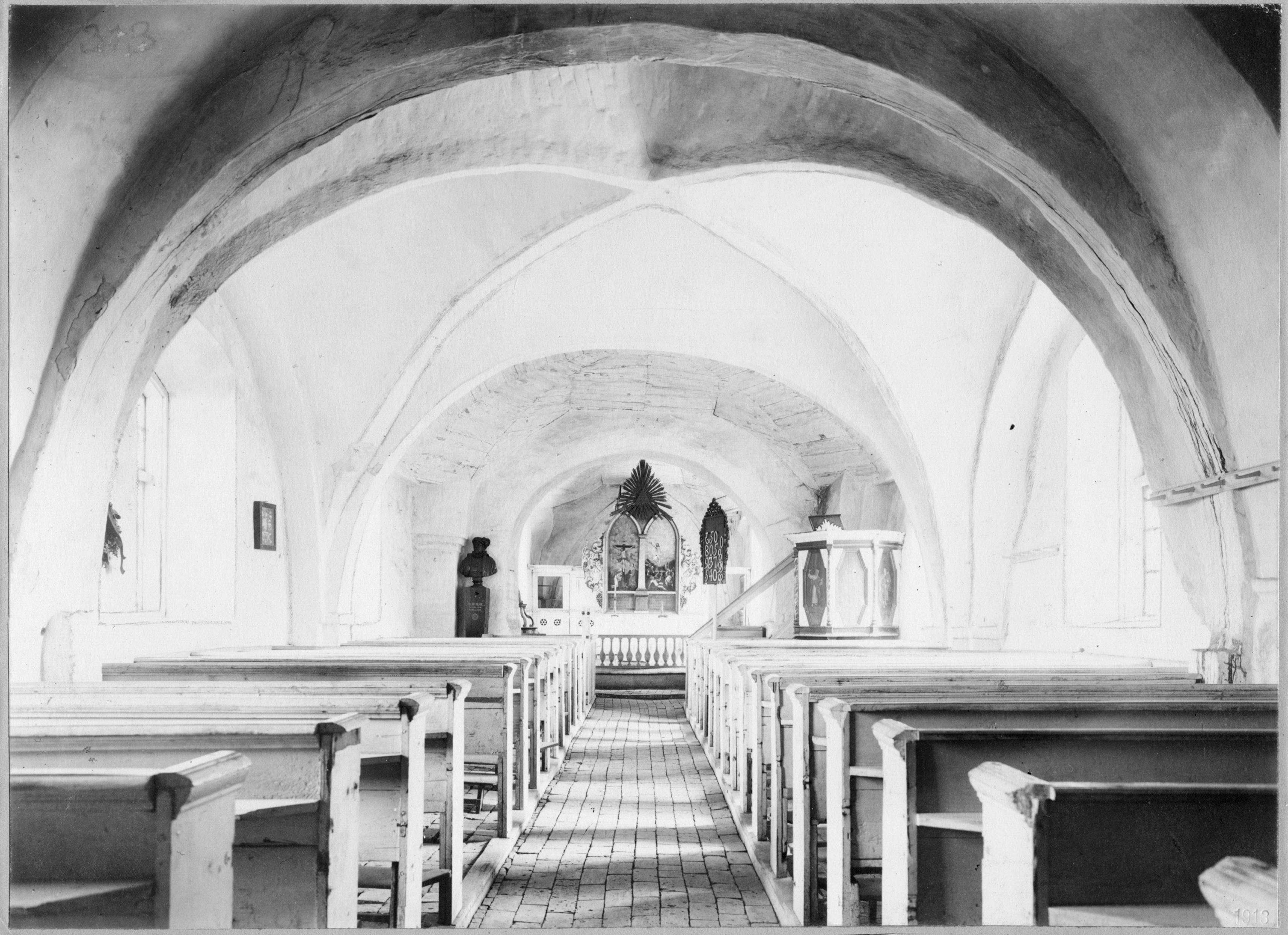 Alfred Nilson, Sankt Ibbs gamla kyrka