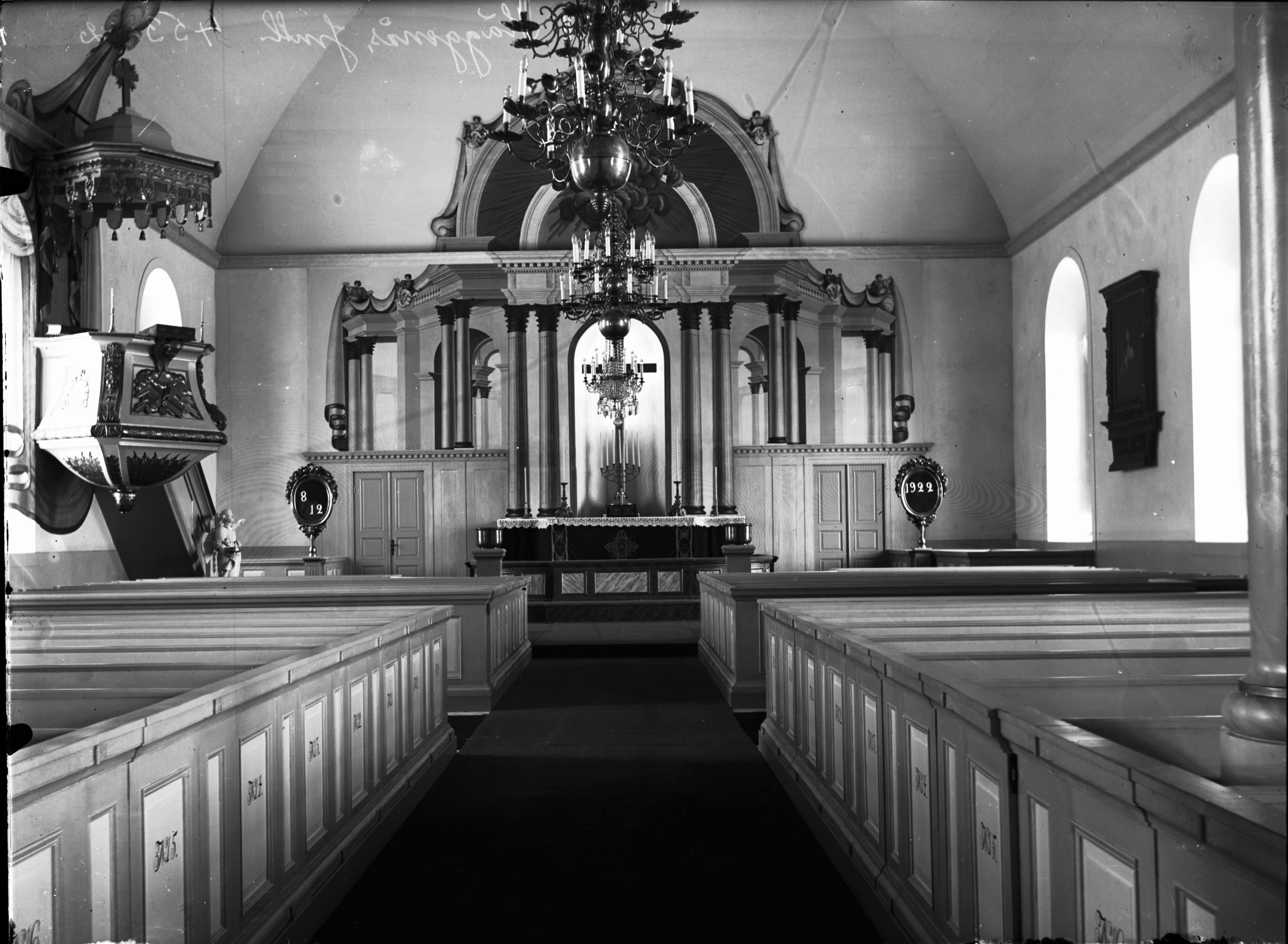 Alfred Nilson, Häggenås kyrka