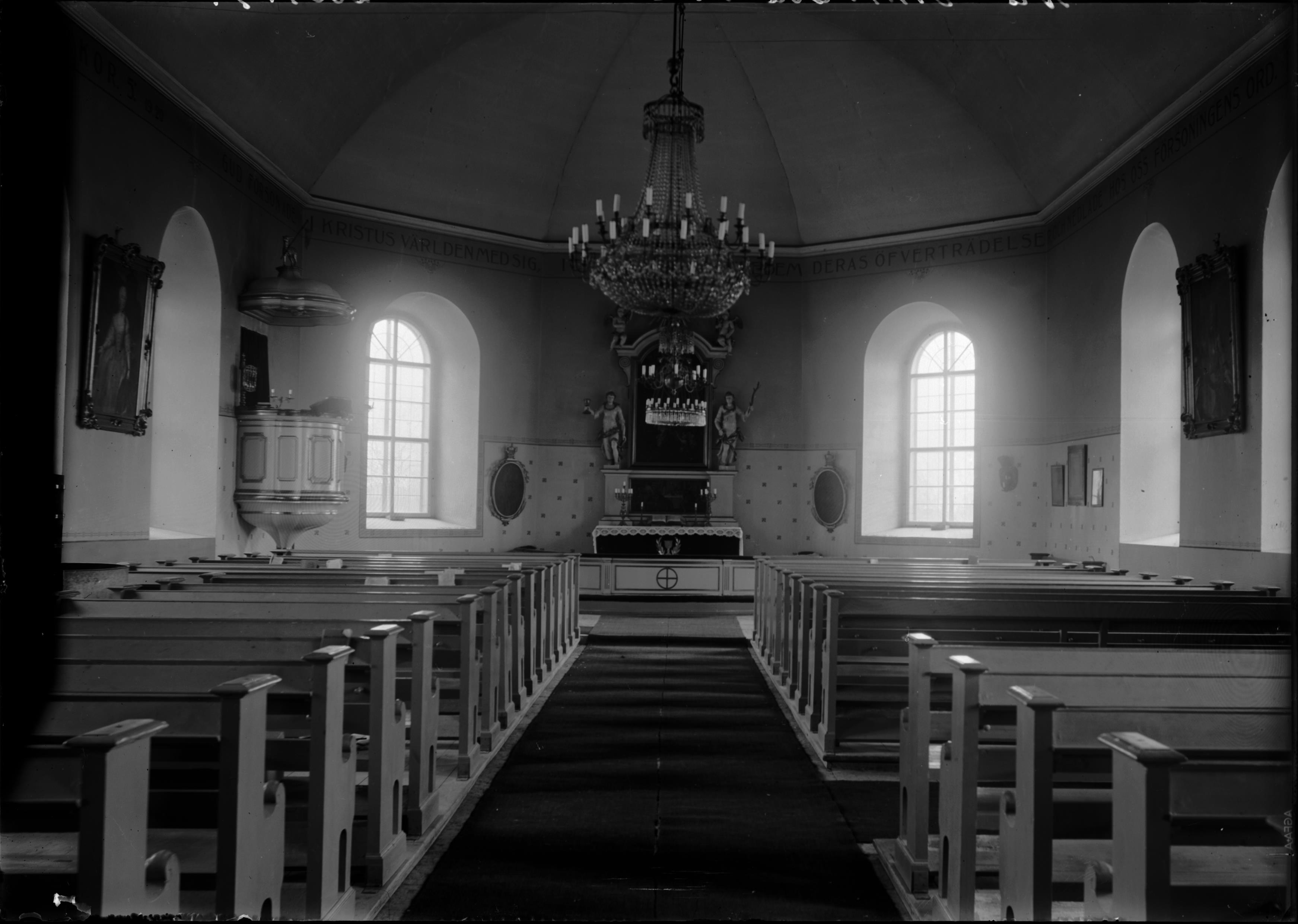 Bertil Waldén, Vintrosa kyrka