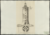 Project til en båk på finska Uth öhn och Ahlund skiäret..[Bild]