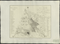 Charta öfver staden Falun och Stora Kopparbergs grufwa.[Kartografiskt material]