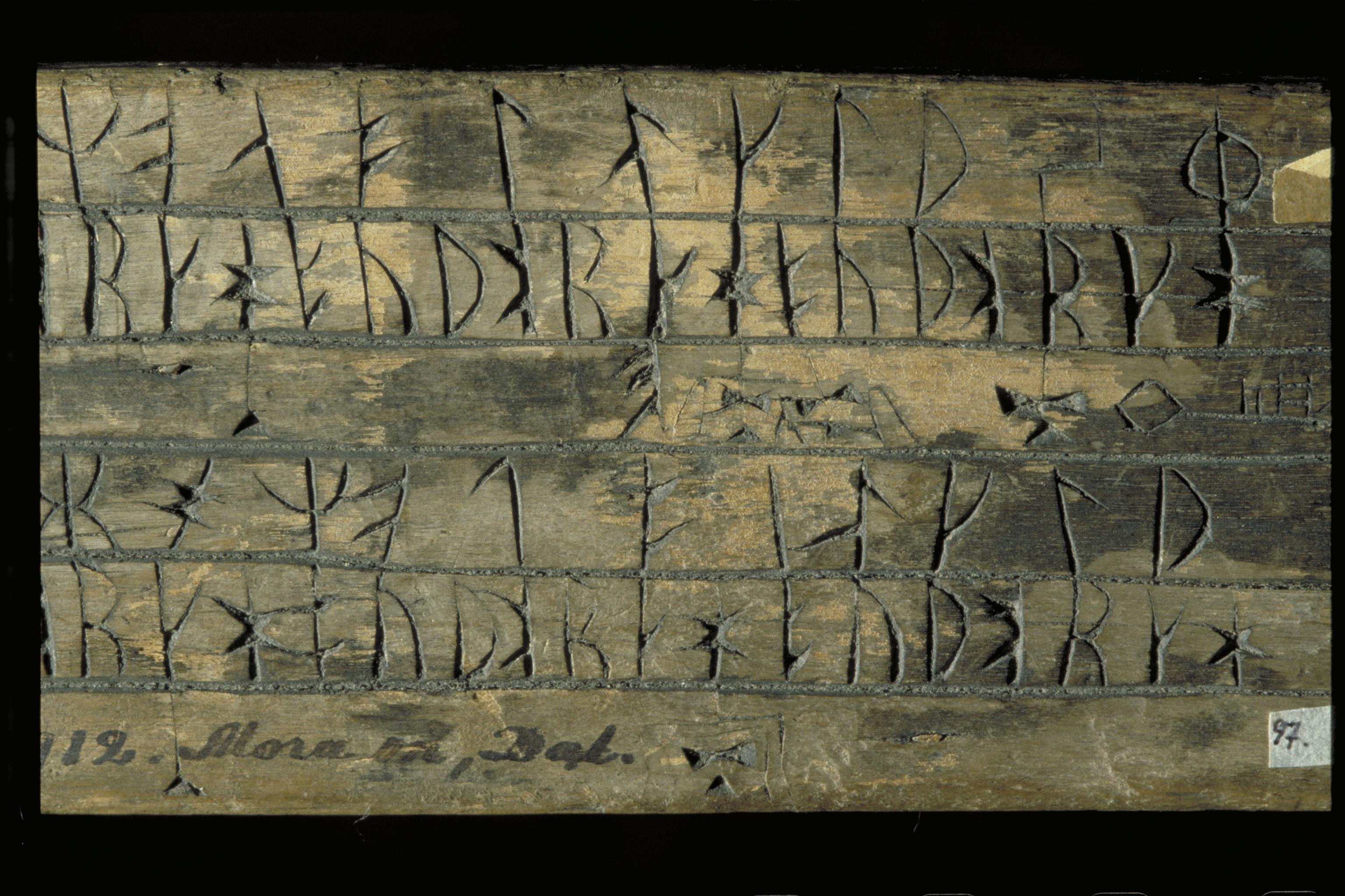 Bengt A Lundberg, Kat nr 097 + 098 Primstav + Gärdegårdslängd