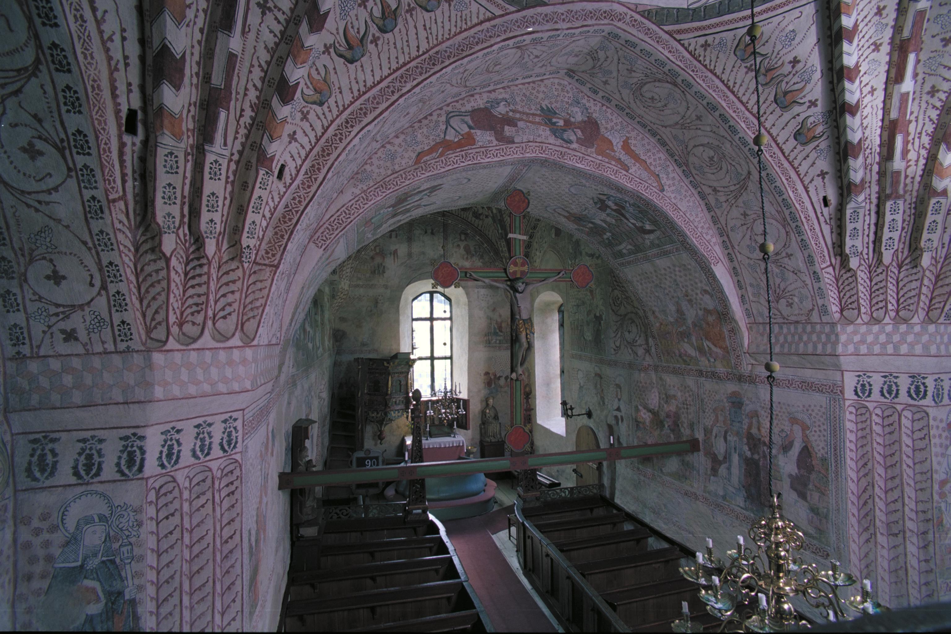 Bengt A Lundberg, Alnö gamla kyrka