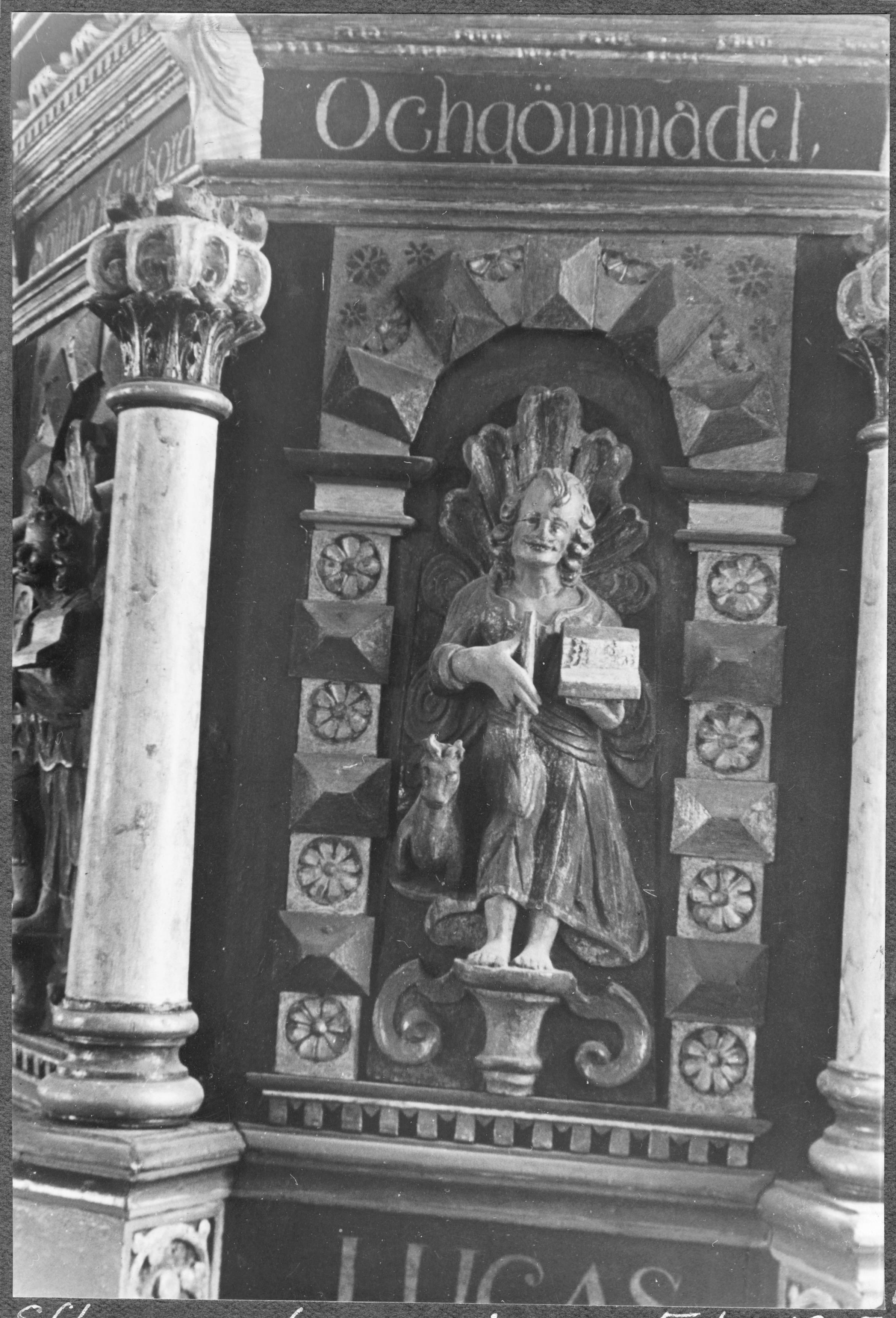 Osvald Owald, Västra Ingelstads kyrka