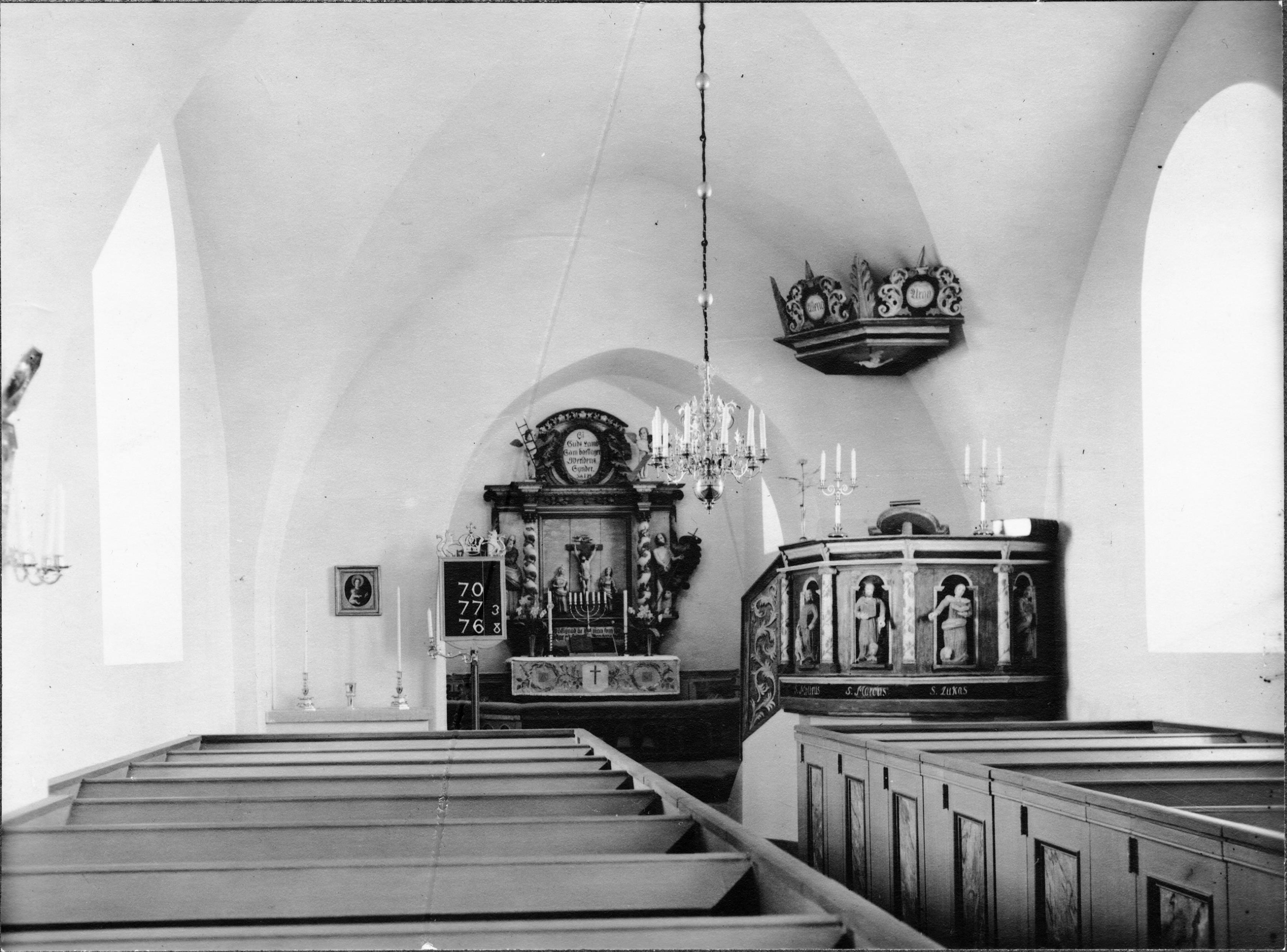 Adolf Niklasson, Högstena kyrka