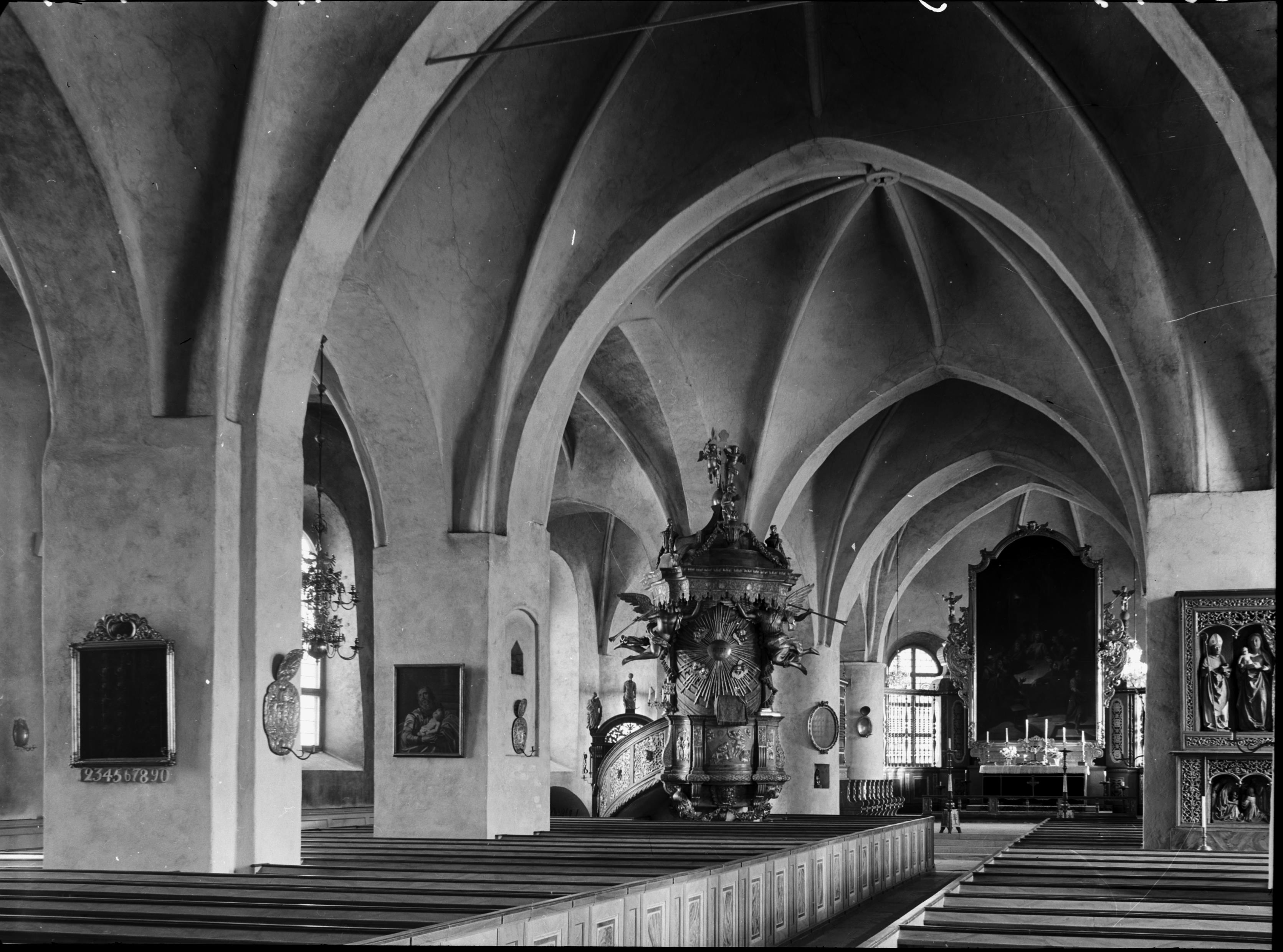 Iwar Anderson, Sankt Nicolai kyrka
