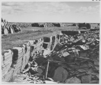 Stenbrott vid västra landsvägen utmed Vickleby och Resmo