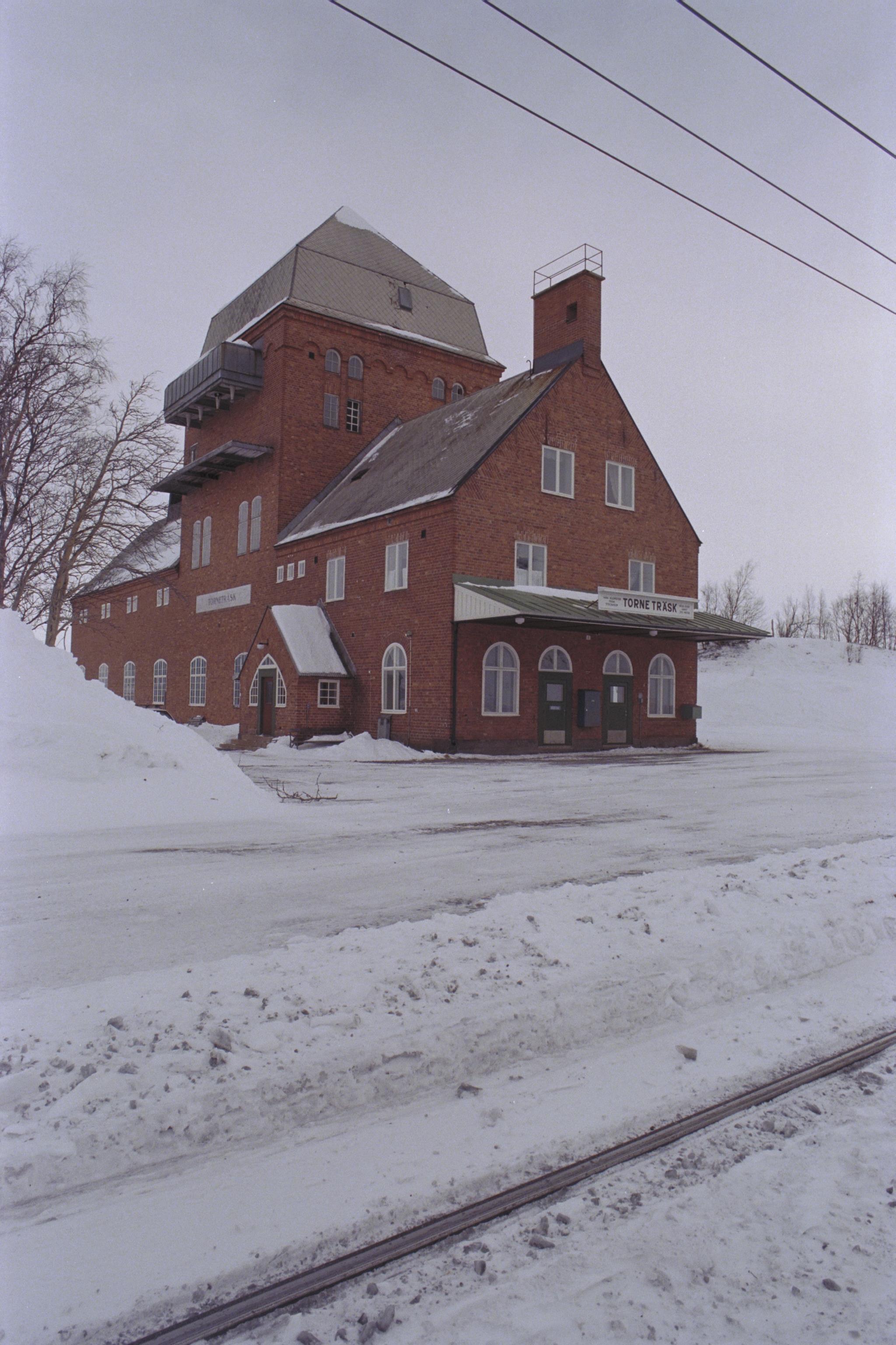 Bengt A Lundberg, Torneträsk station