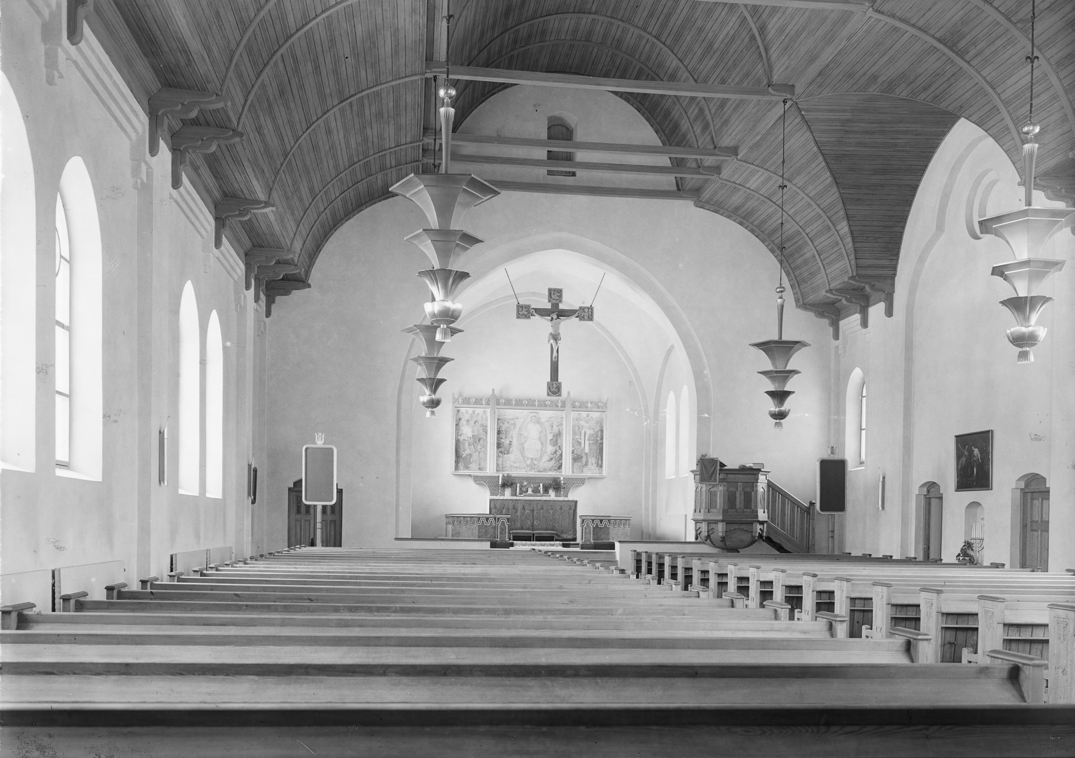 Nils Lagergren, Gustavsbergs kyrka