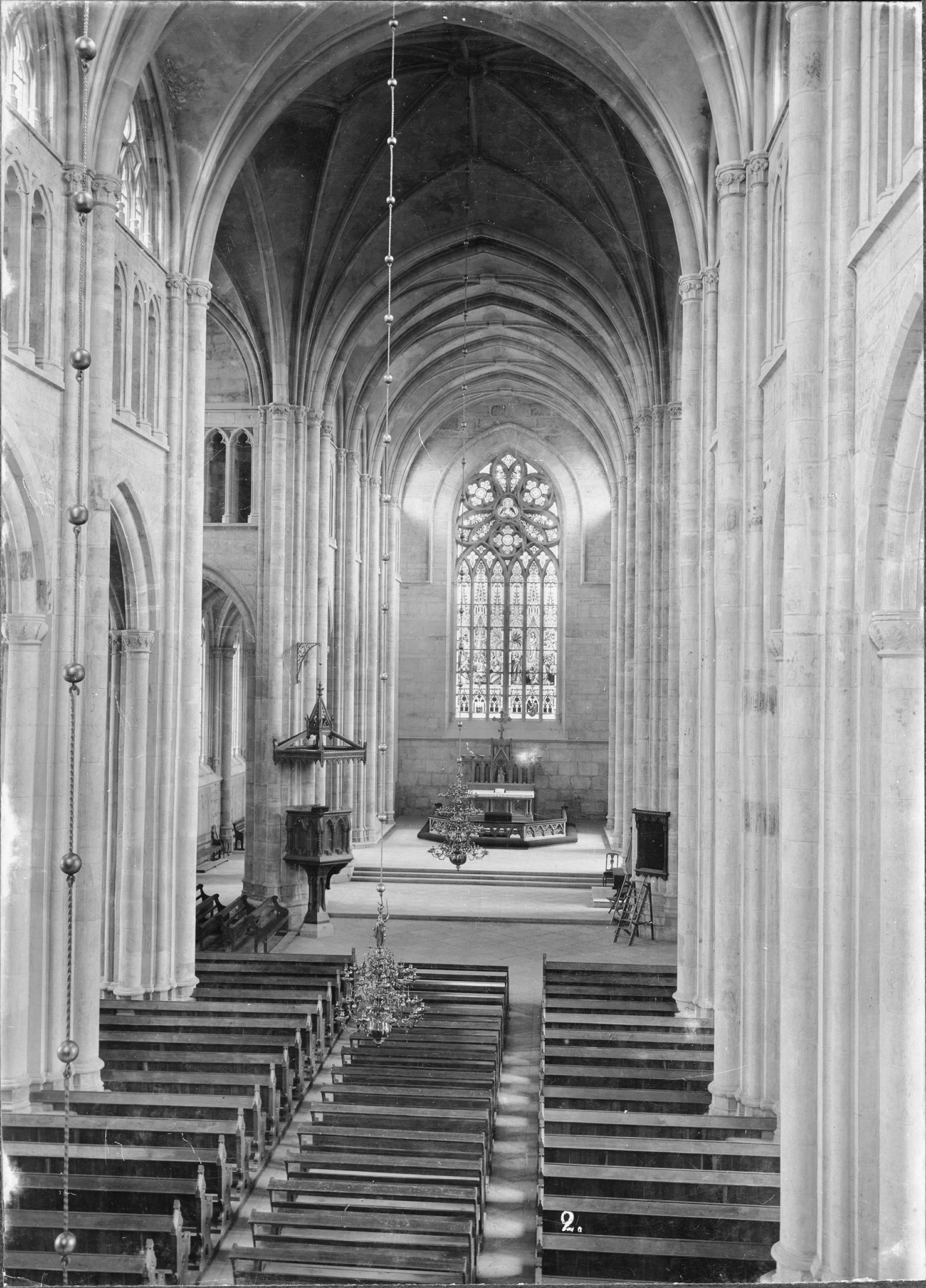 Alfred Dahlgren, Skara domkyrka (Sankta Maria kyrka)