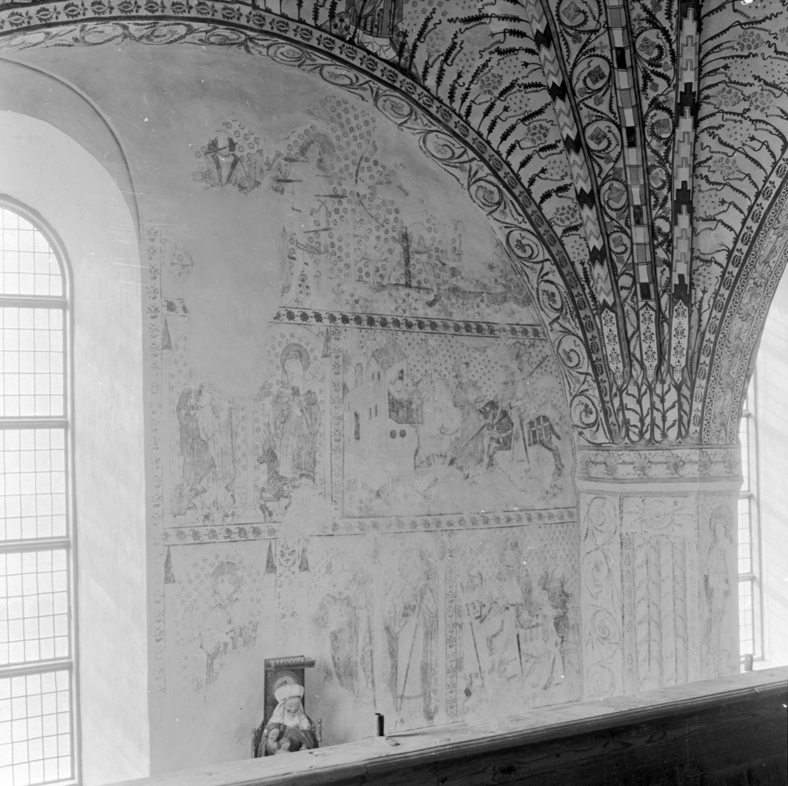 Iwar Anderson, Enånger, gamla kyrkan