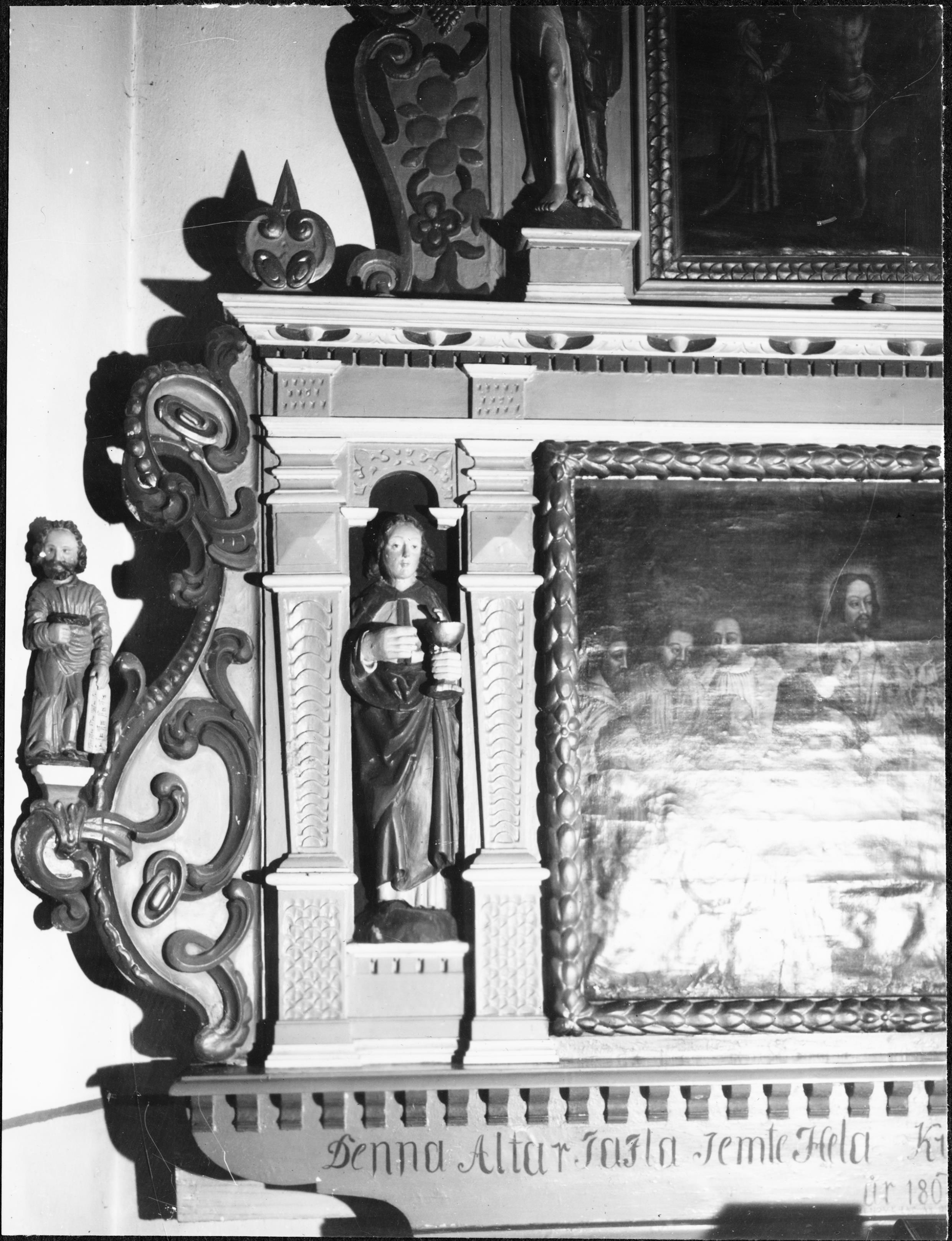 Olle Hellström, Hovby kyrka