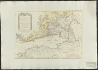 Charta öfver Finska viken med däromkring belägne provincier.[Kartografiskt material]