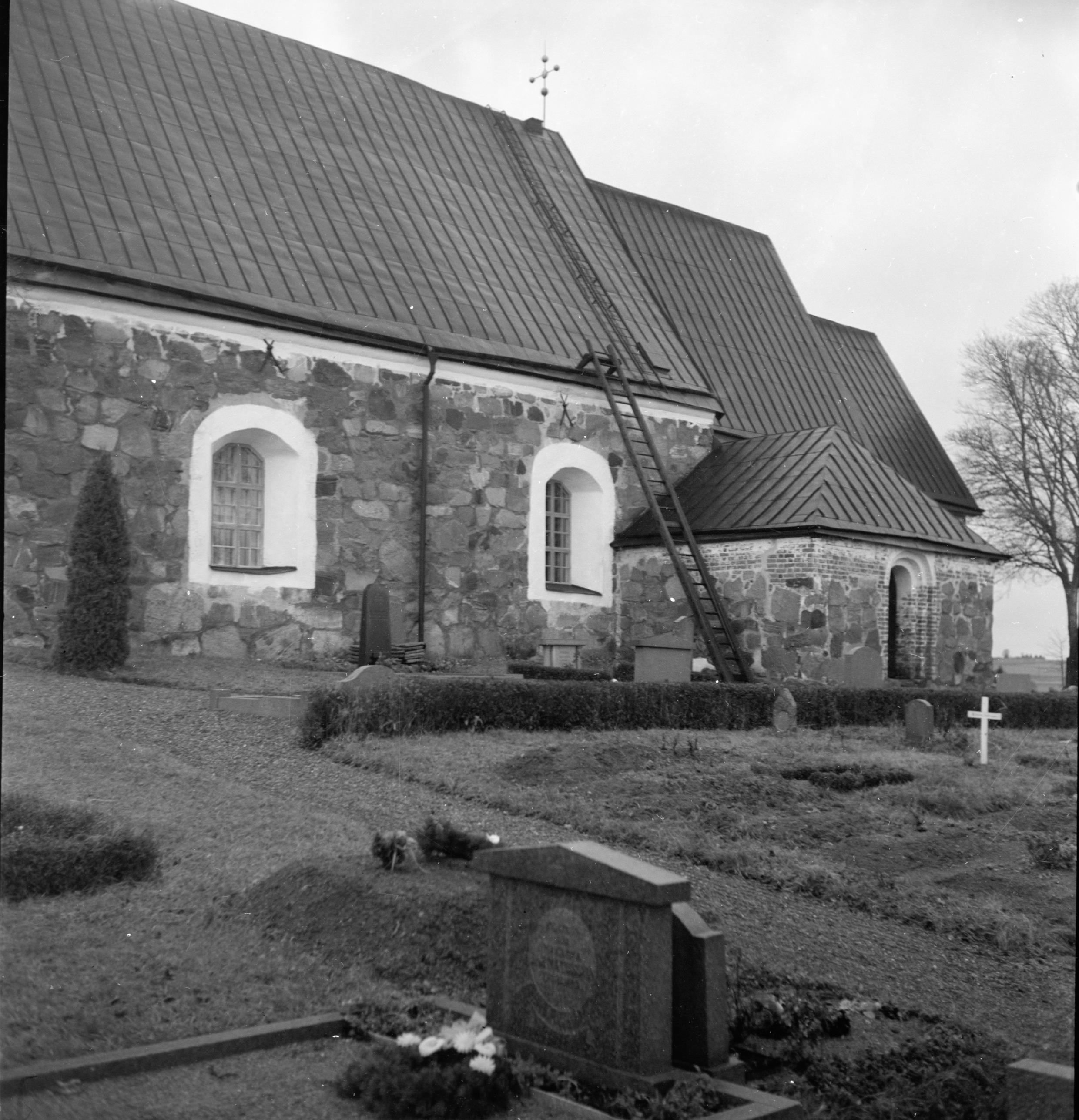Iwar Anderson, Skederids kyrka