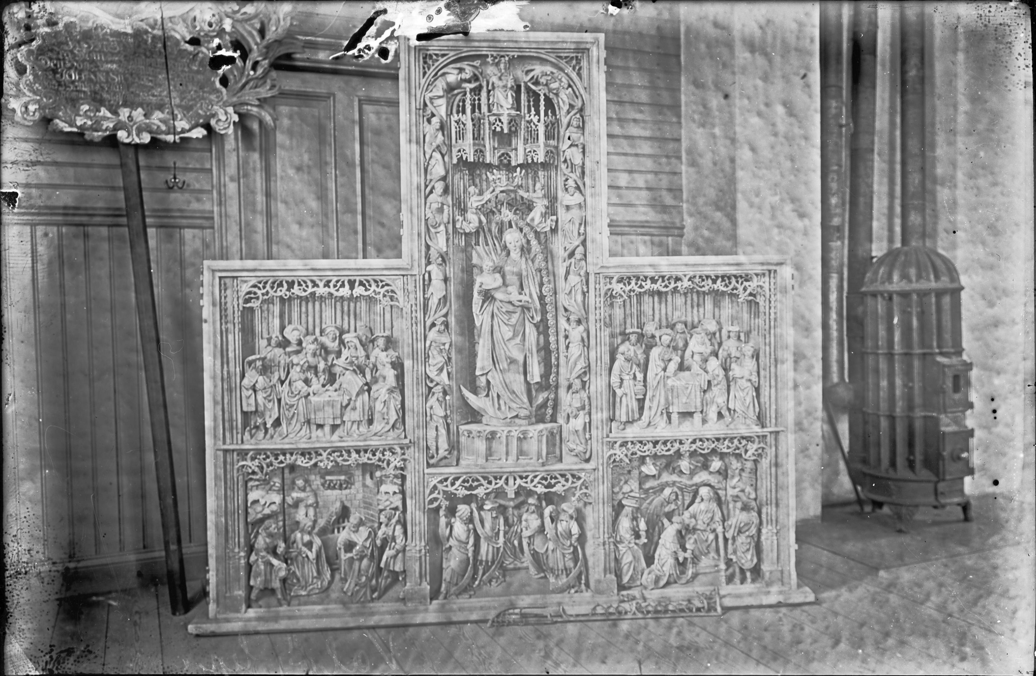 Alfred Nilson, Valö kyrka