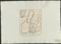 Wäge-Charta öfwer Finland och Norrland.[Kartografiskt material]