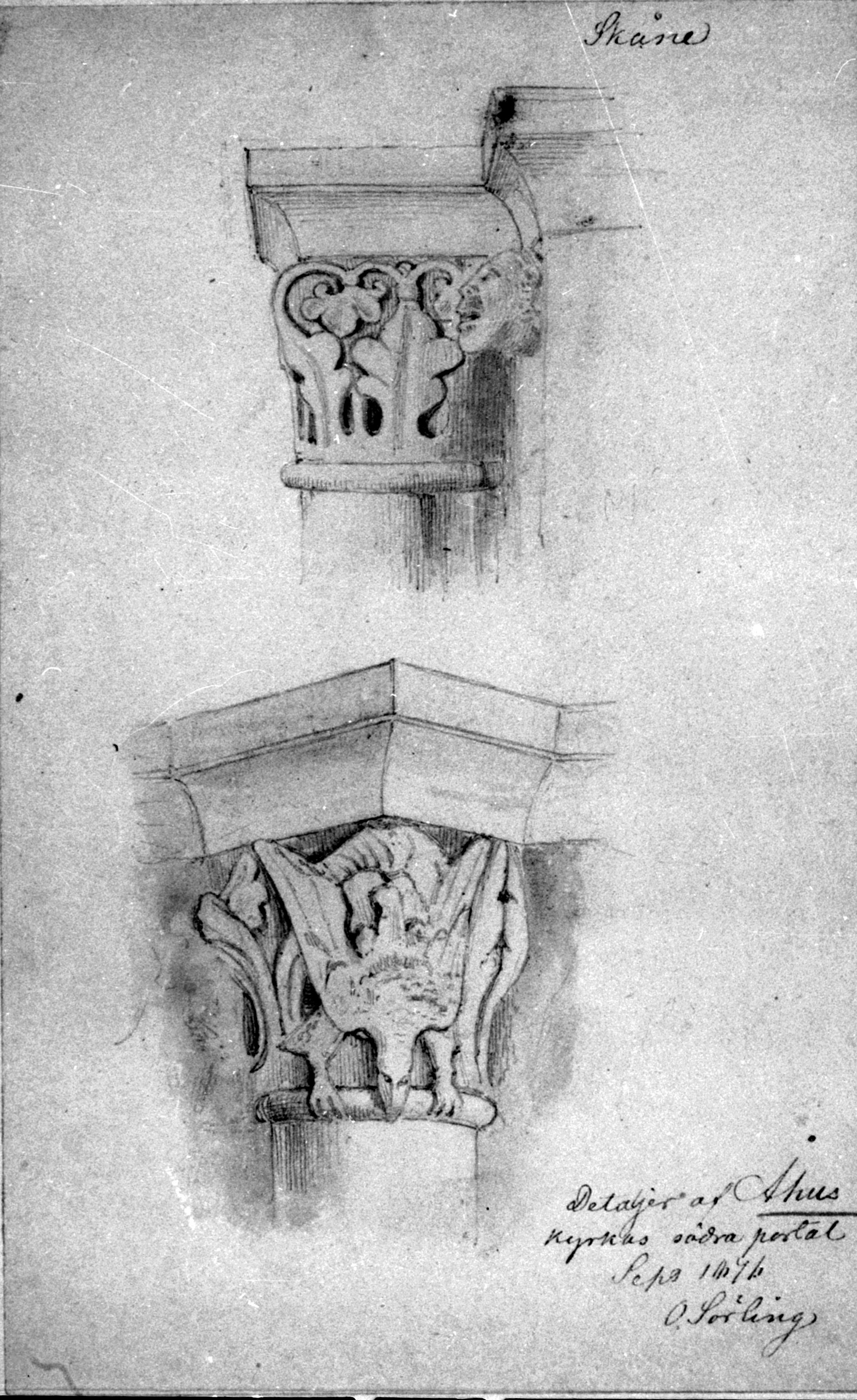 Nils Lagergren, Sankta Maria kyrka (Åhus kyrka)