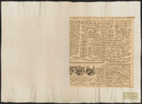 Carte de la genealogie de la maison roiale de Suede, de la maison Palatine et de Baviere, avec les differentes branches quelles ont formées, leurs etats leurs armes et leurs differentes alliances..[Bild]