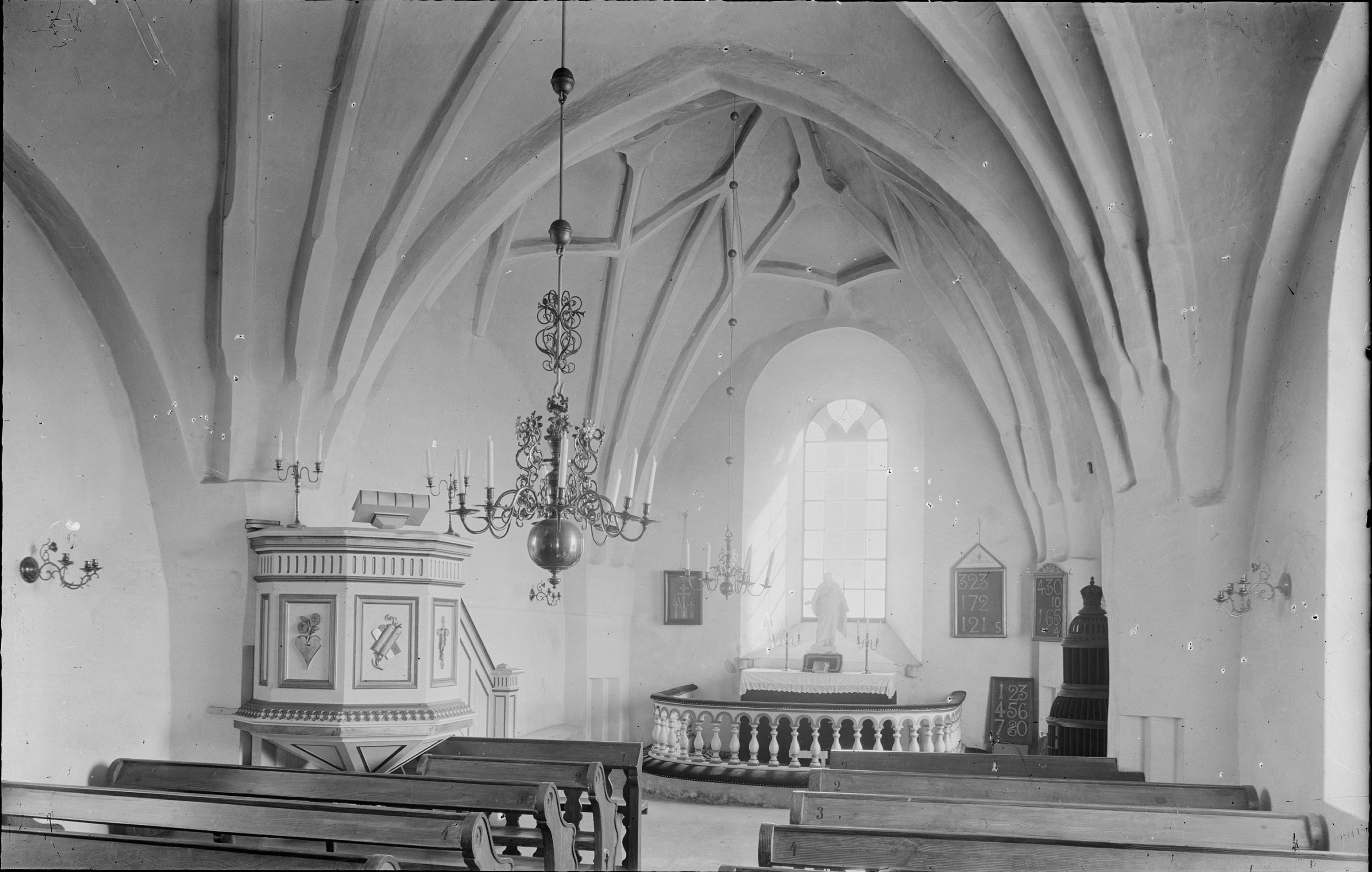 Sigurd Wallin, Sättersta kyrka