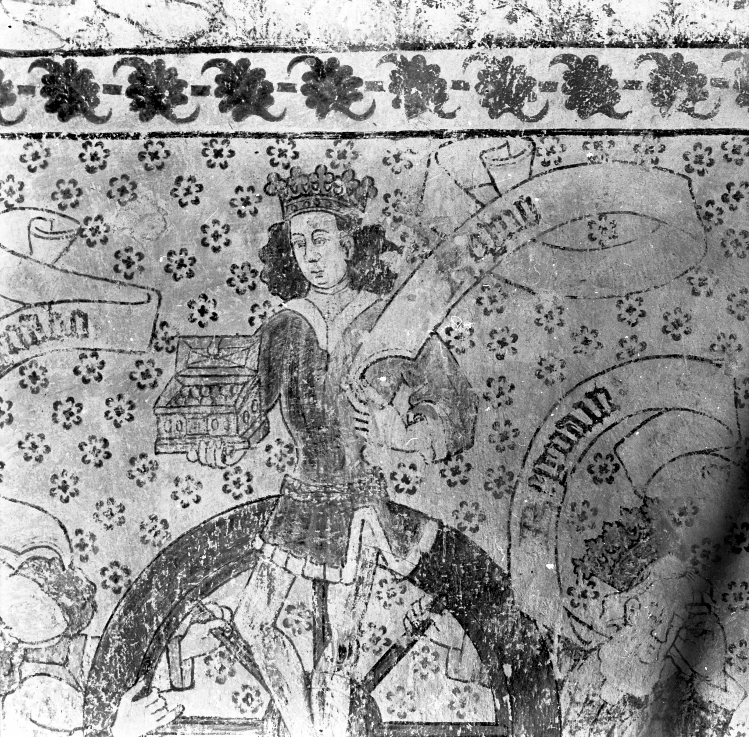 Iwar Anderson, Enånger, gamla kyrkan